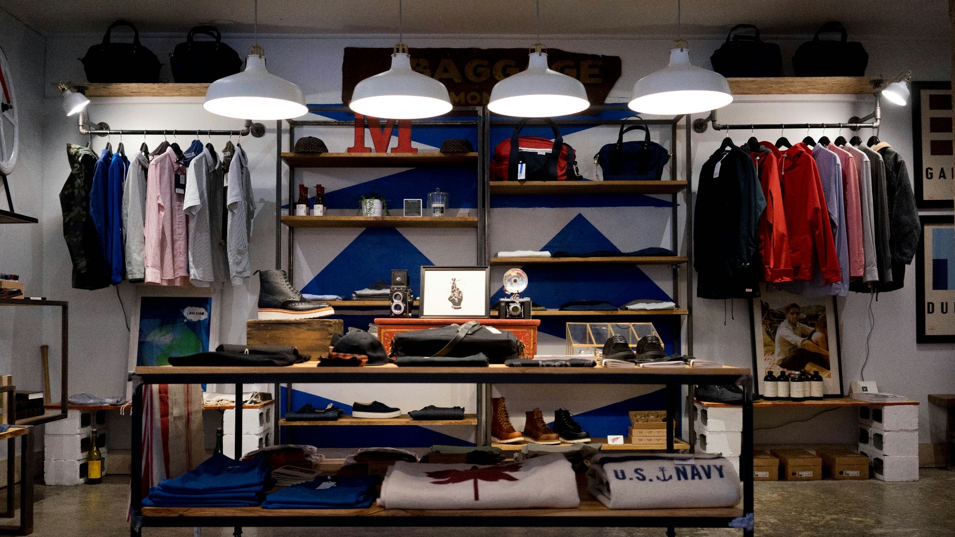 clothes store interior