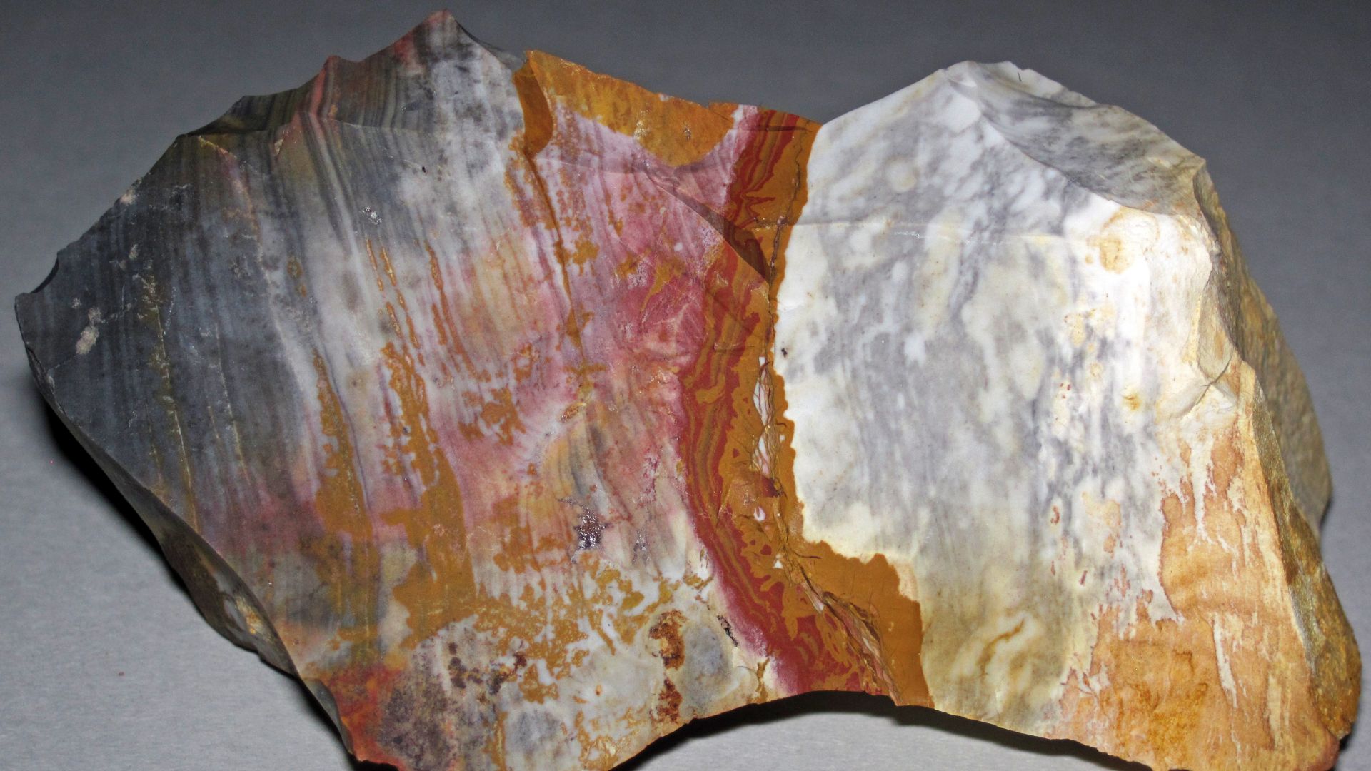 File:Flint (Vanport Flint, Middle Pennsylvanian; Nethers Flint Quarries, Flint Ridge, Ohio, USA) 206.jpg