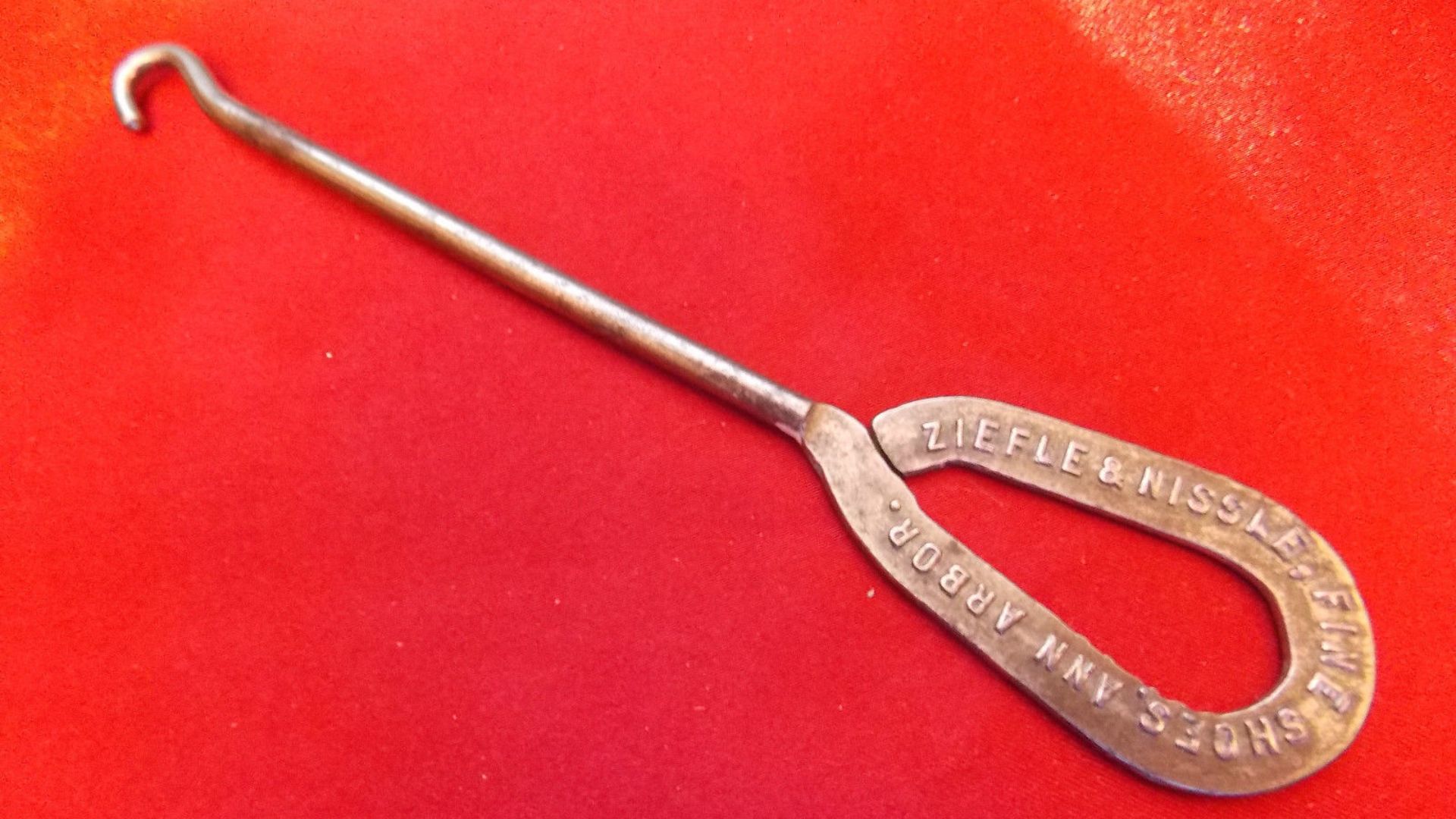 File:Button hook from Ziefle & Nissle, Fine Shoes, Ann Arbor, Michigan..jpg