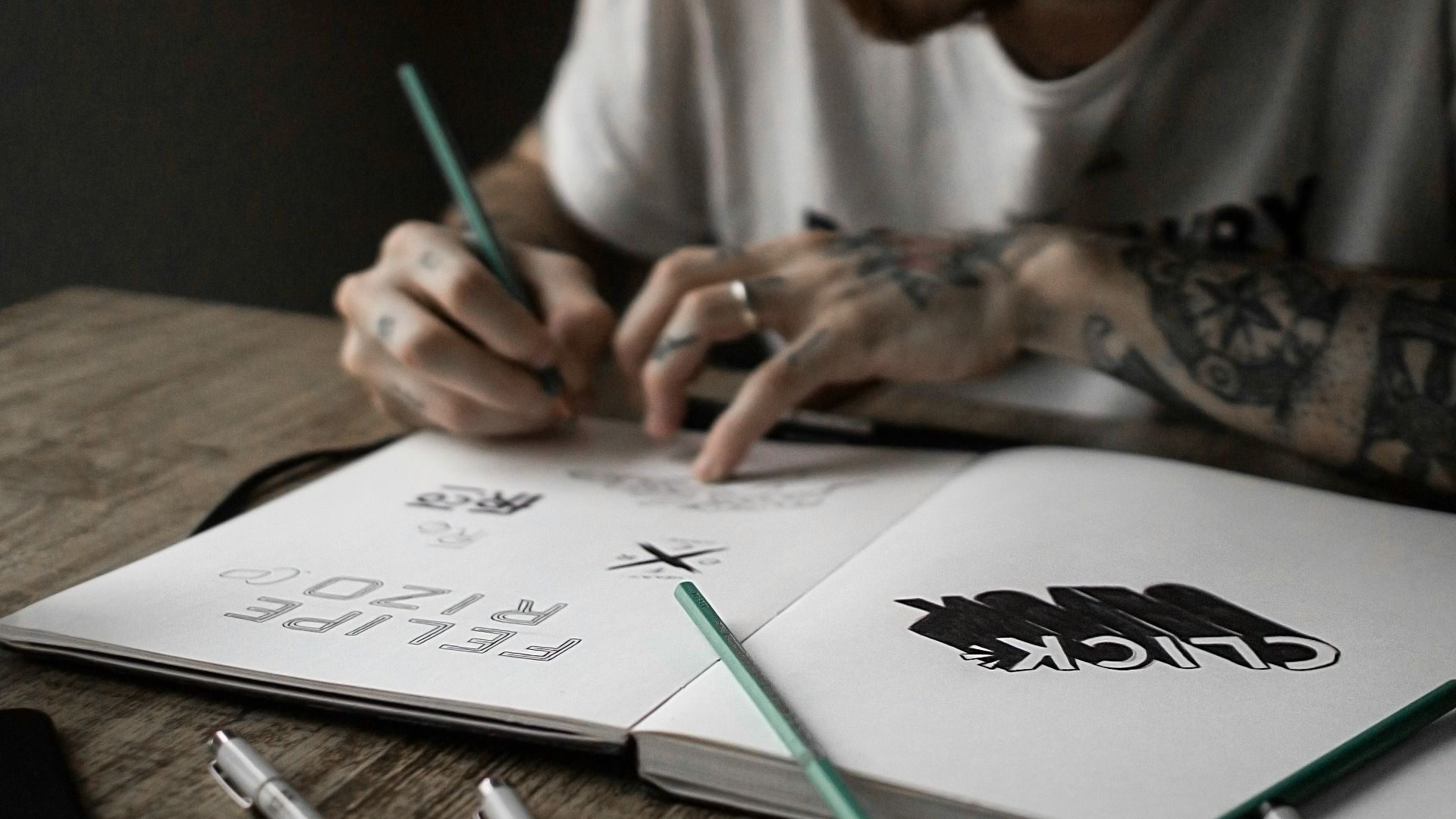 person writing on book