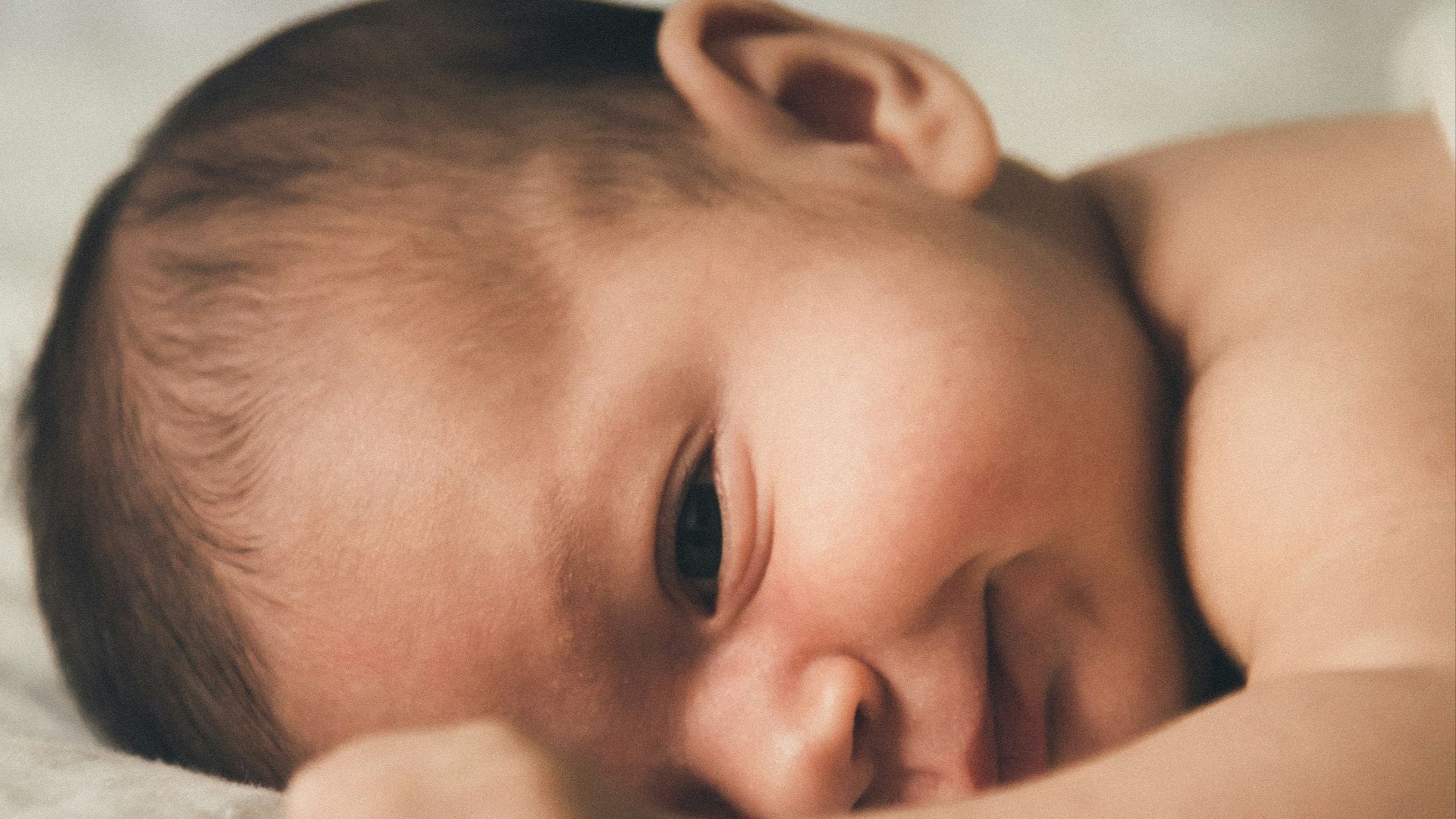 pruning topless baby