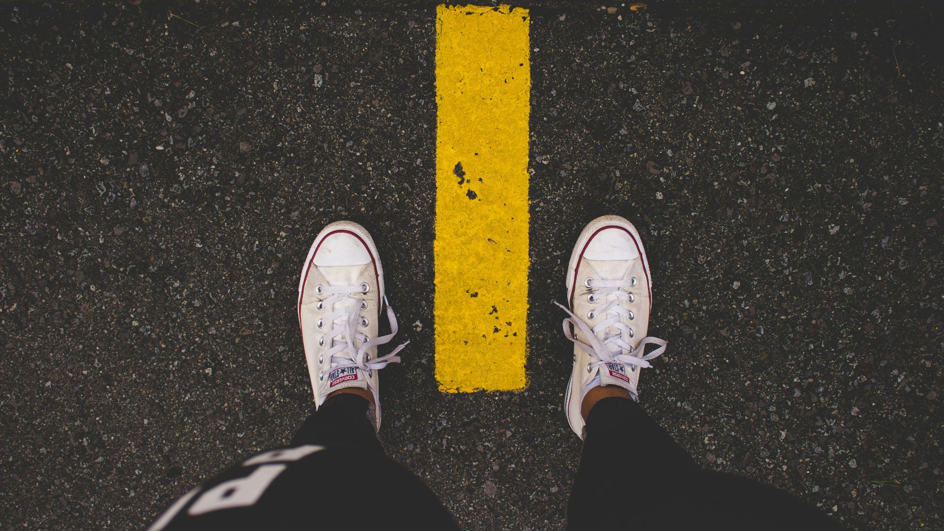 white Converse All-Star low-tops