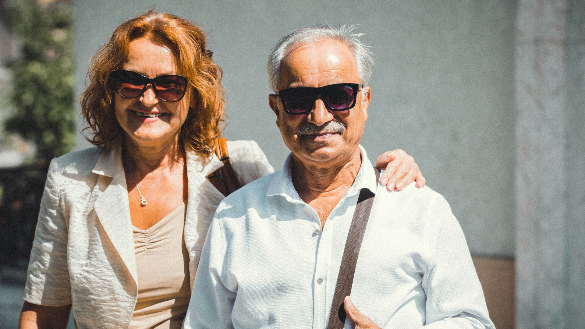 a man and a woman standing next to each other