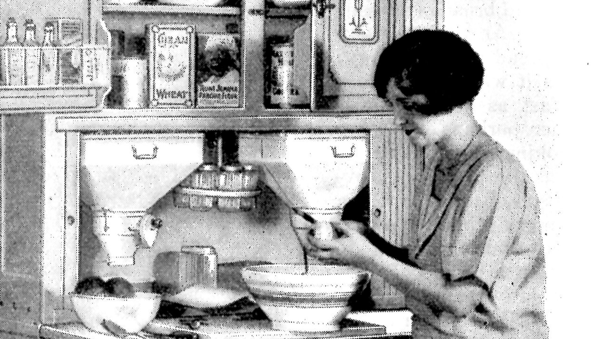 File:Hoosier cabinets save housewife's labor - 1927 ad.jpg