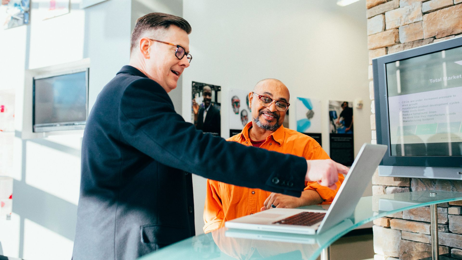 unknown person using laptop