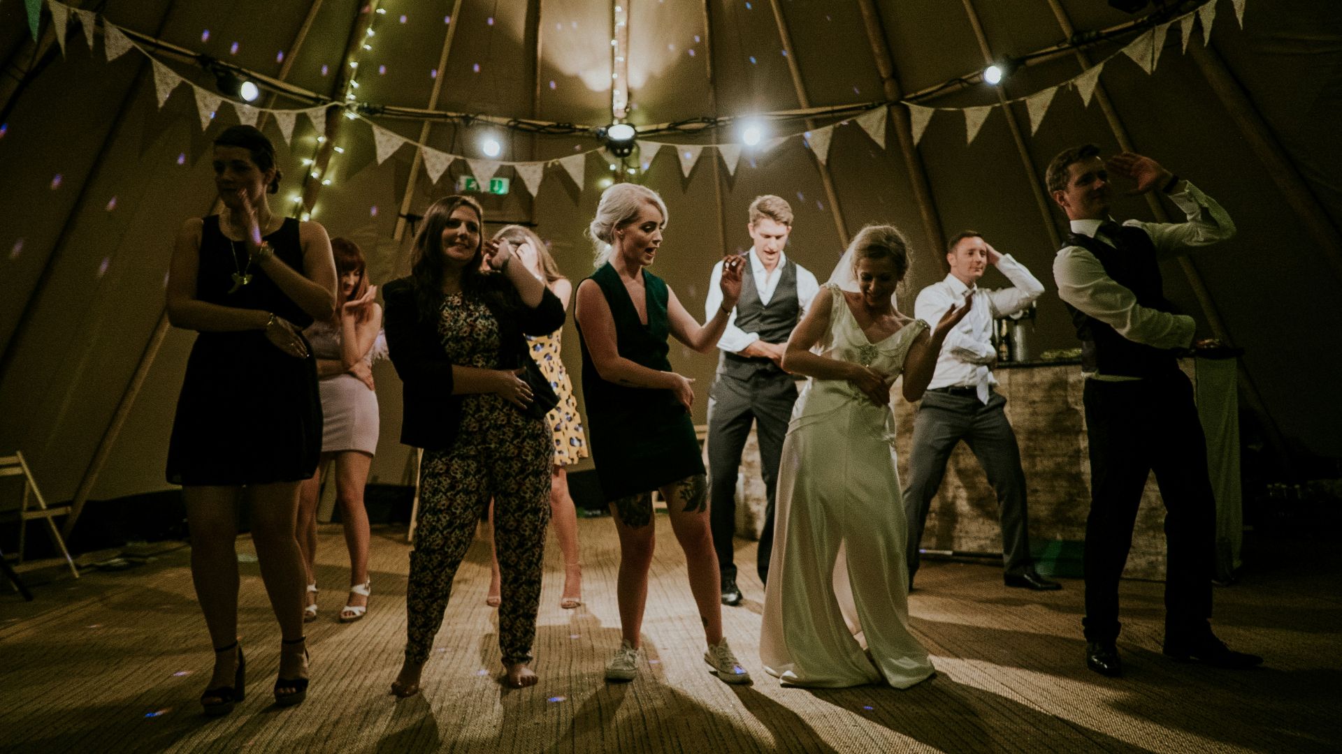 group of people dancing