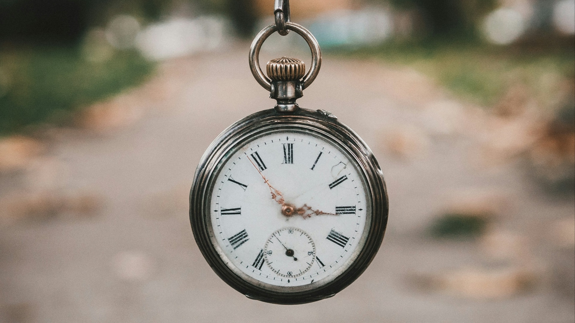 pocket watch at 3:55