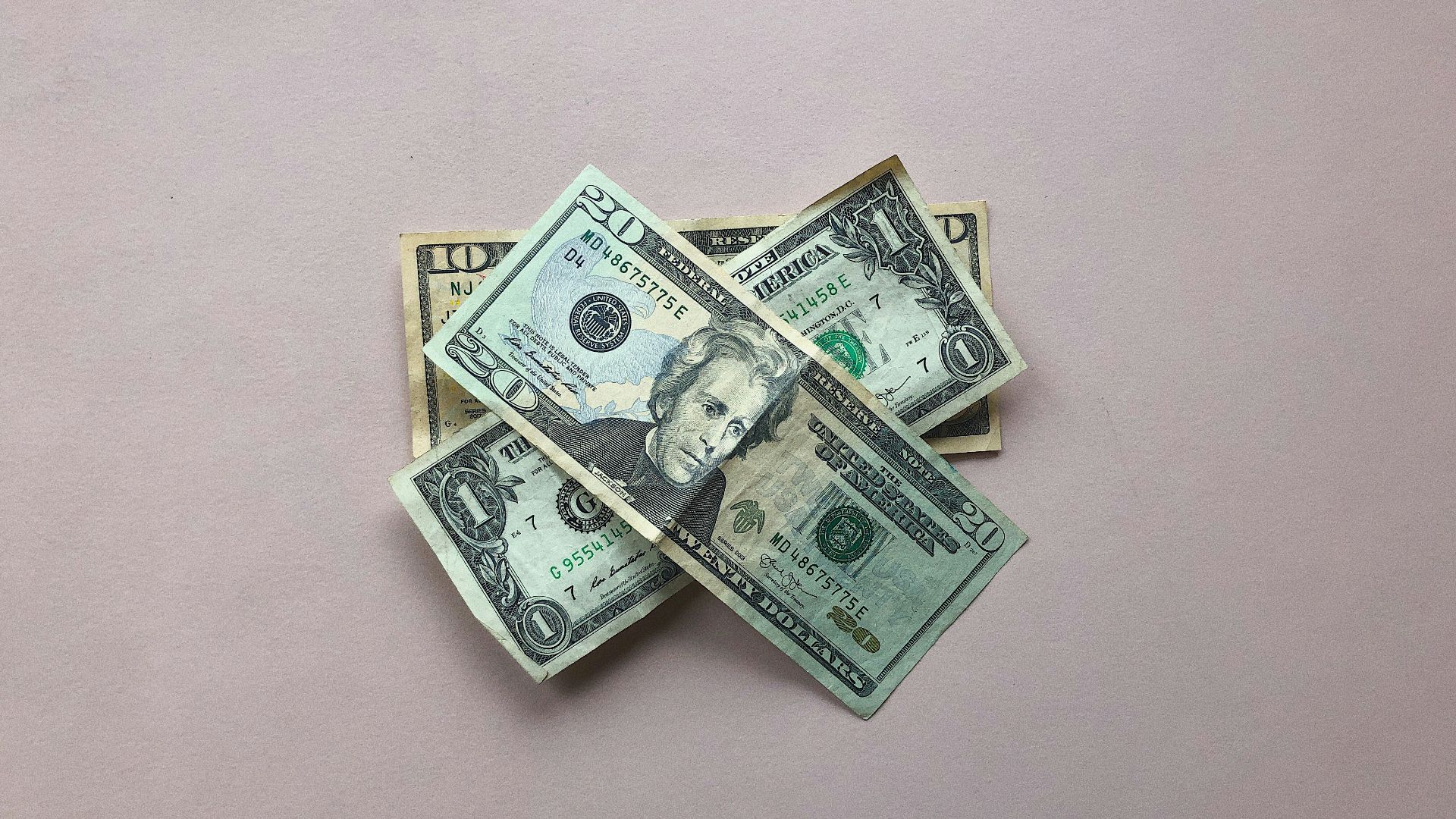 20 US dollar banknote