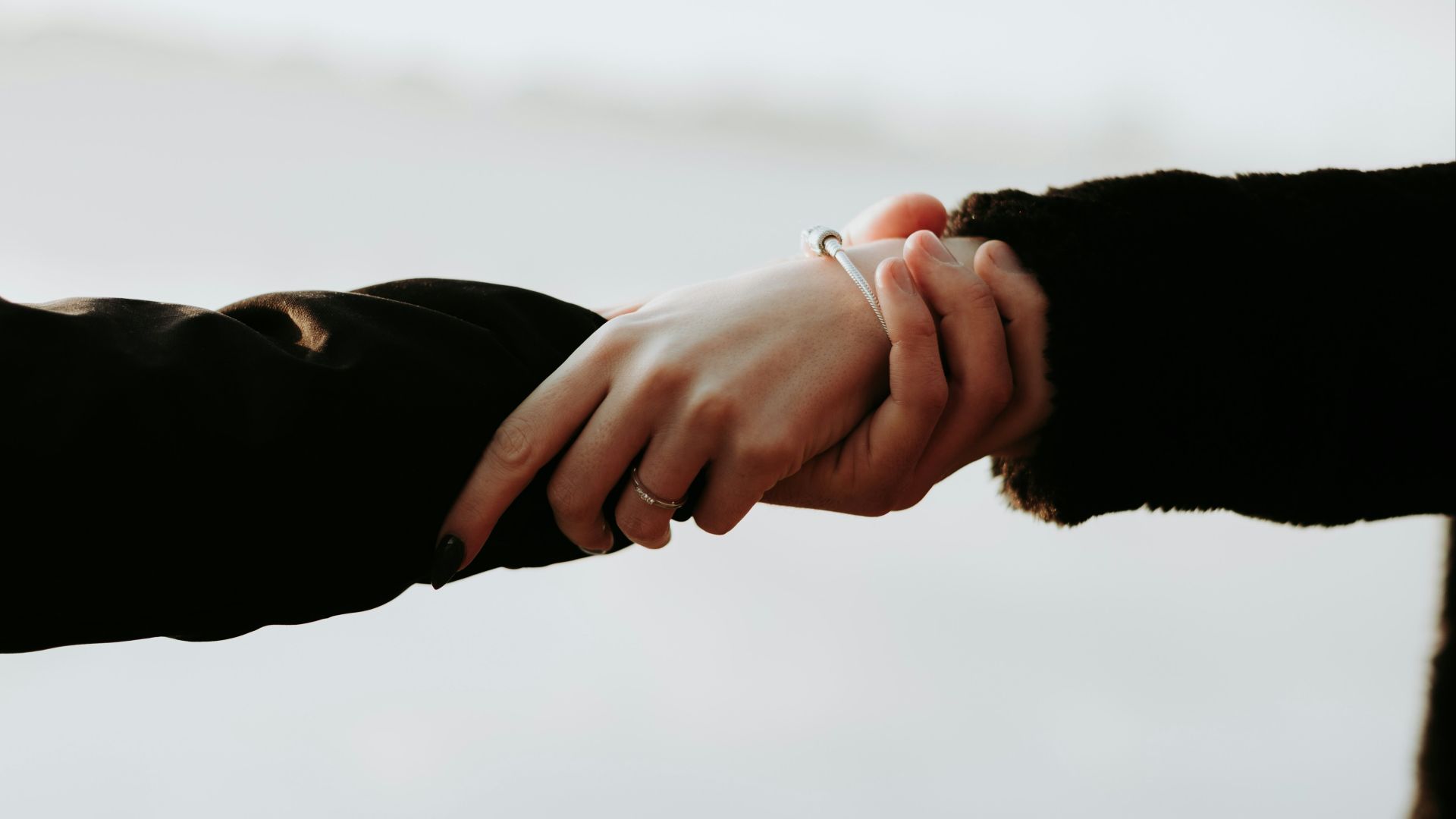 people holding hands