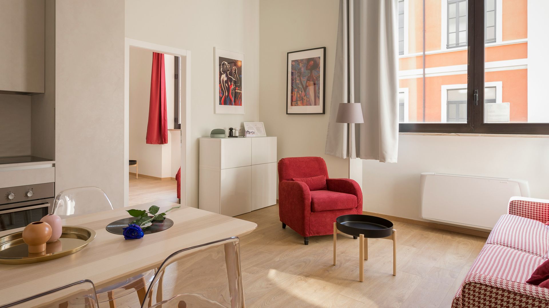 tidy room filled with furnitures