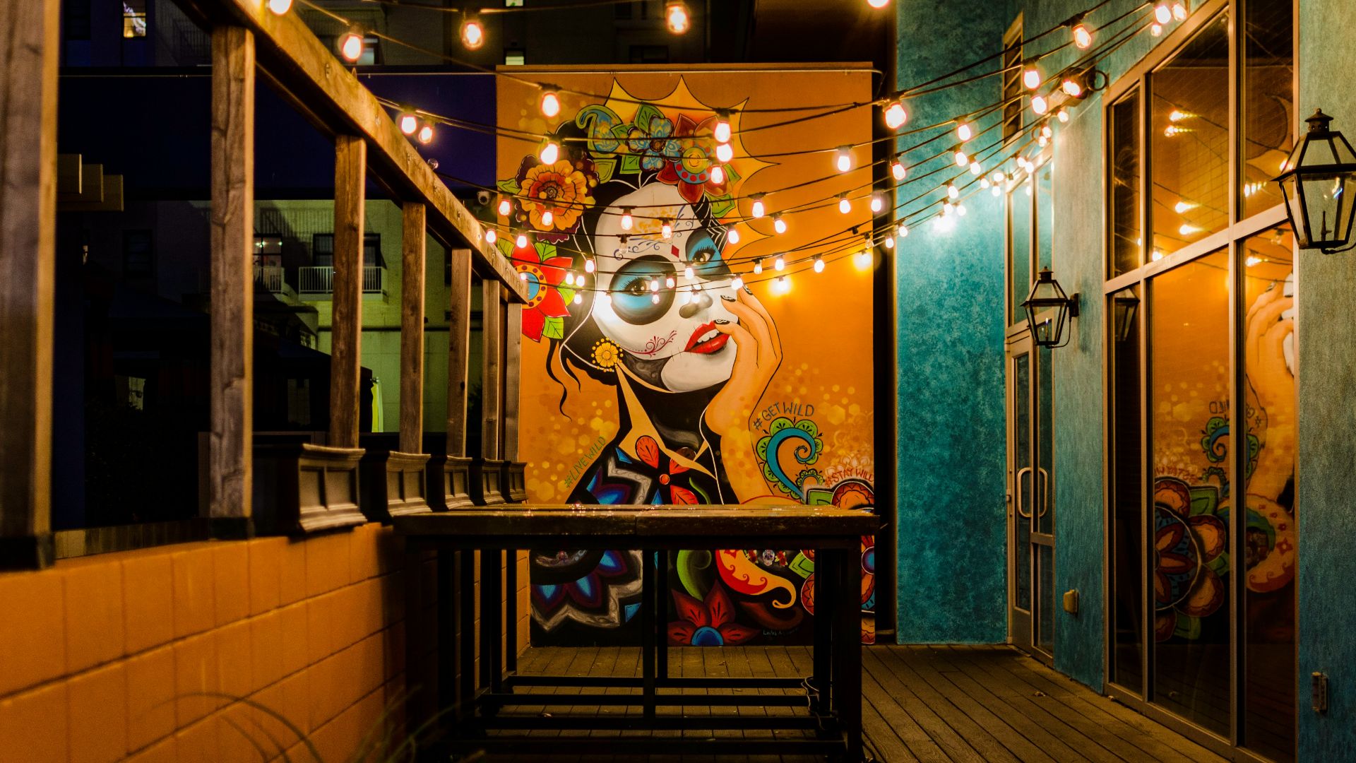 Frida Kahlo mural painting