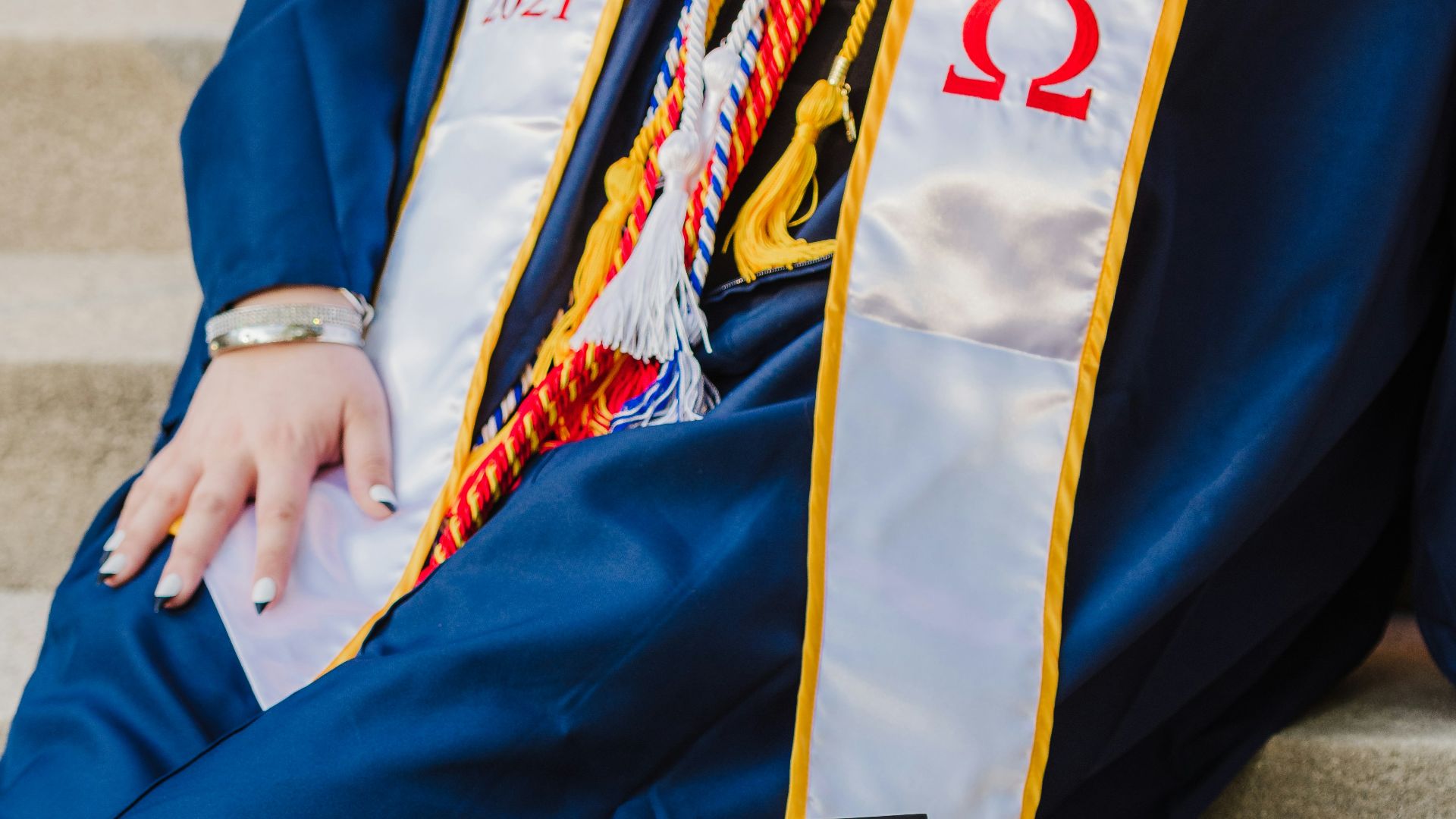 person holding black and white book