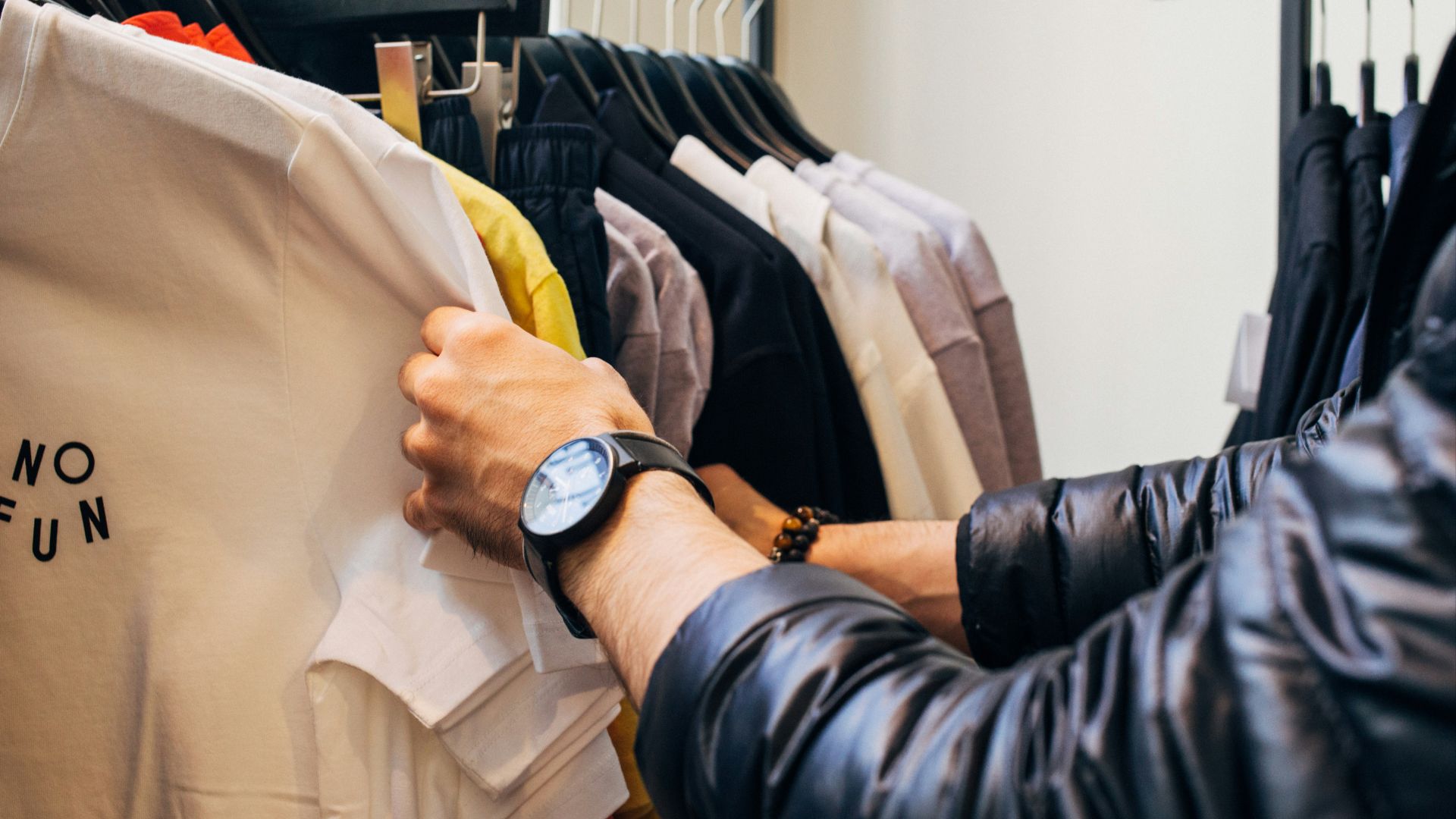 assorted-color clothes lot