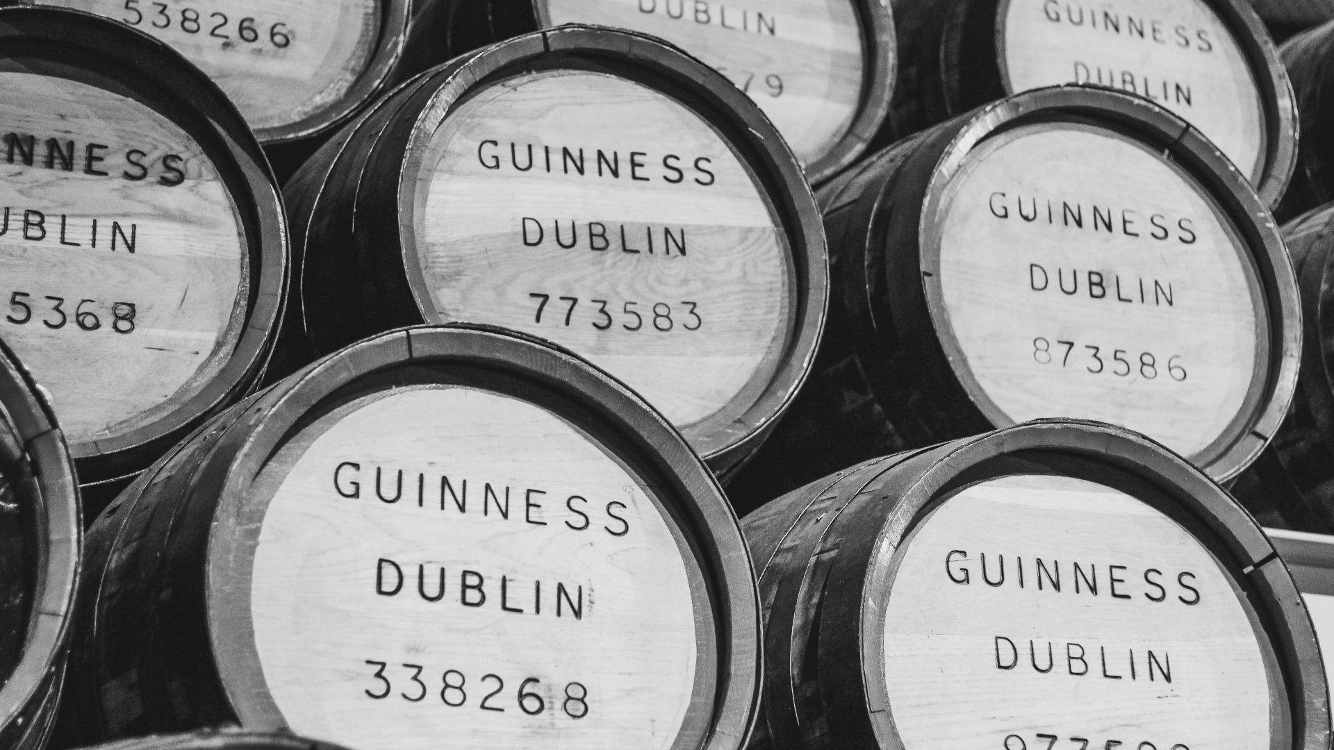 Guinness Dublin barrel lot