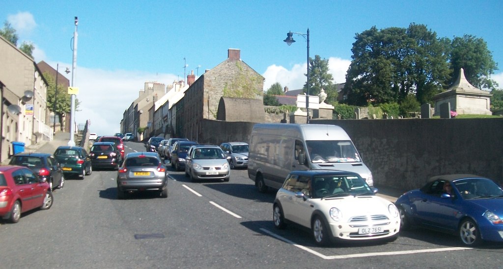 File:Traffic in Irish Street, Downpatrick - geograph.org.uk - 4138404.jpg
