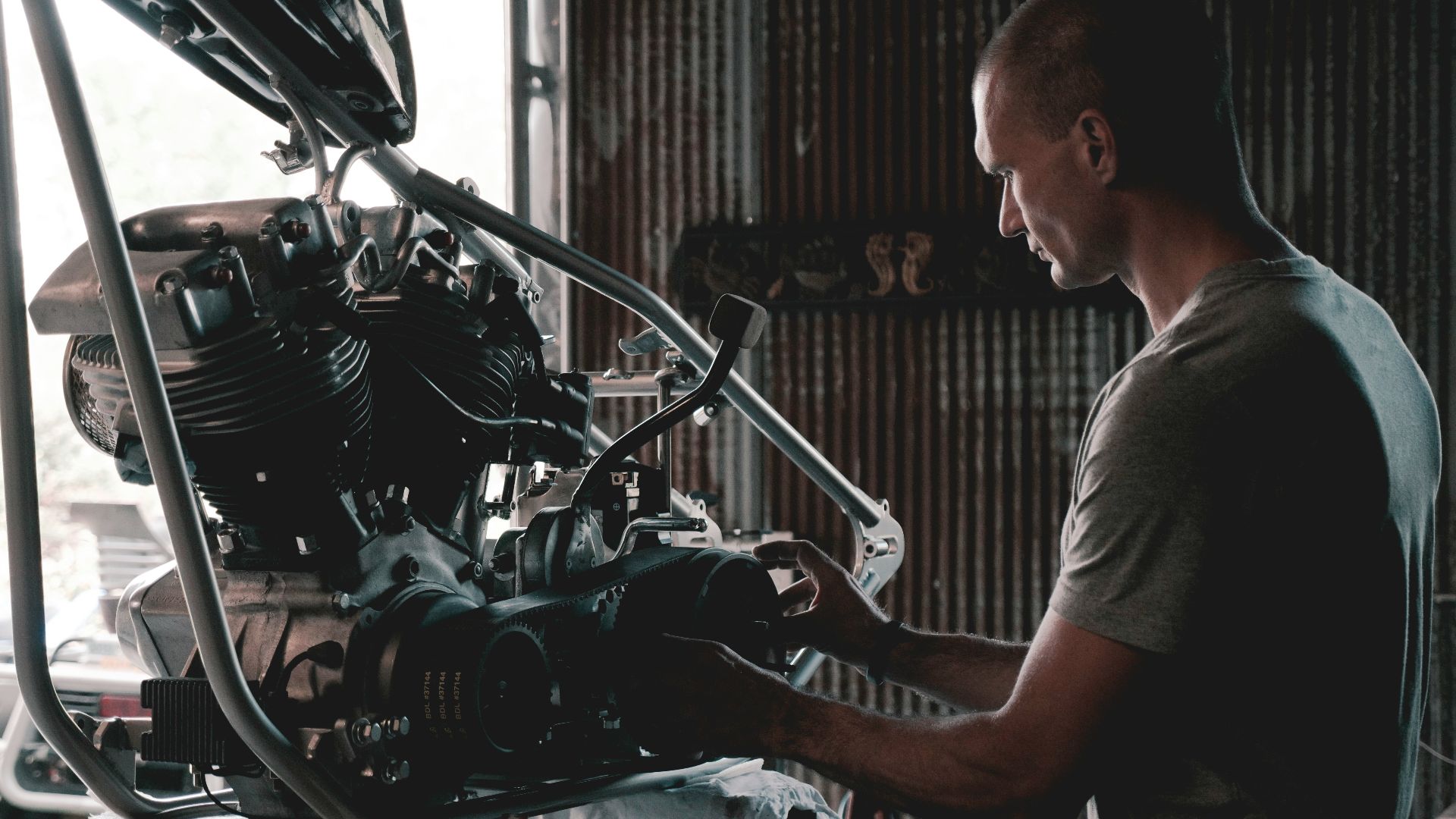 man holding engines