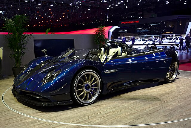 Pagani Zonda Hp Barchetta Back Ii Genf 2018