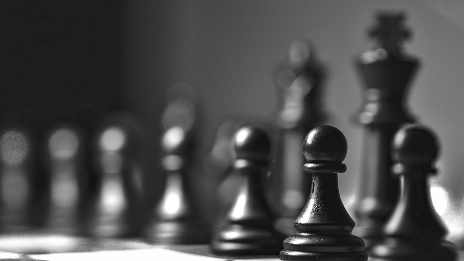 black chess piece on chess board