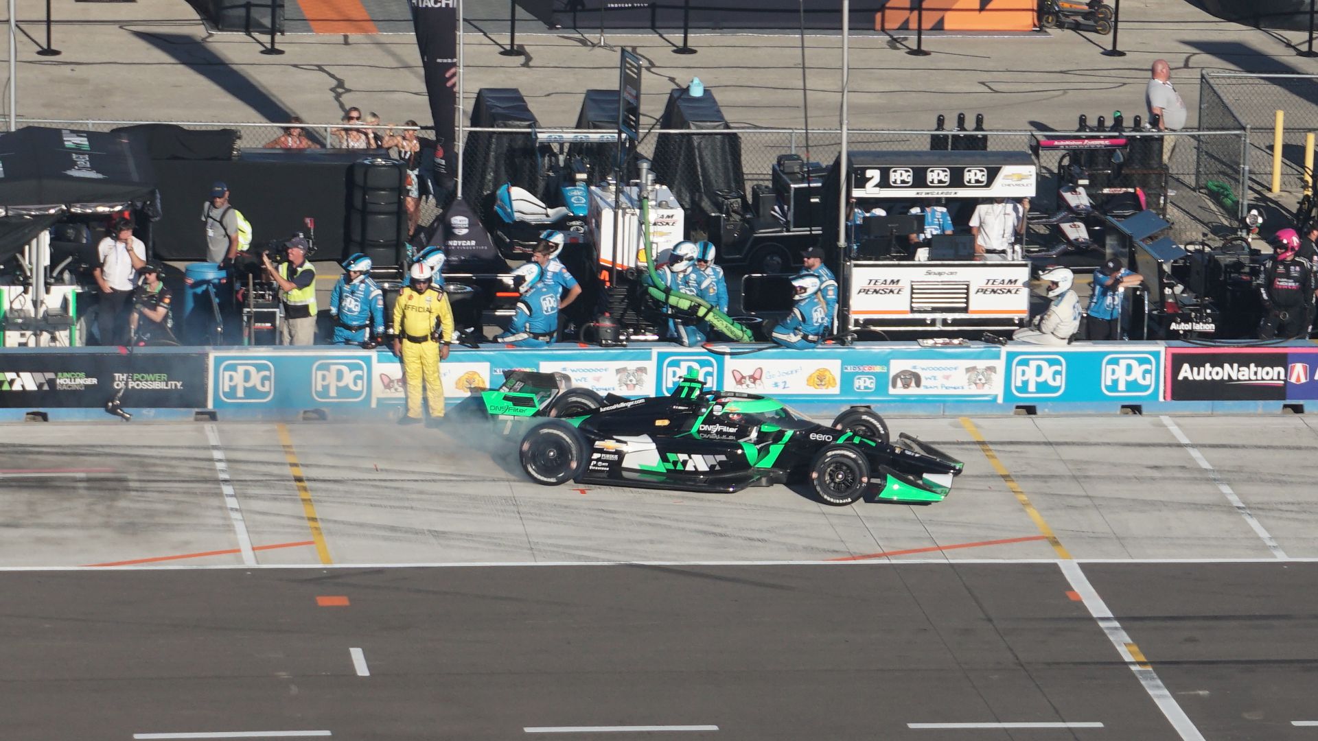File:2024 Hy-Vee Milwaukee Mile 250s 162 (first race--Romain Grosjean).jpg