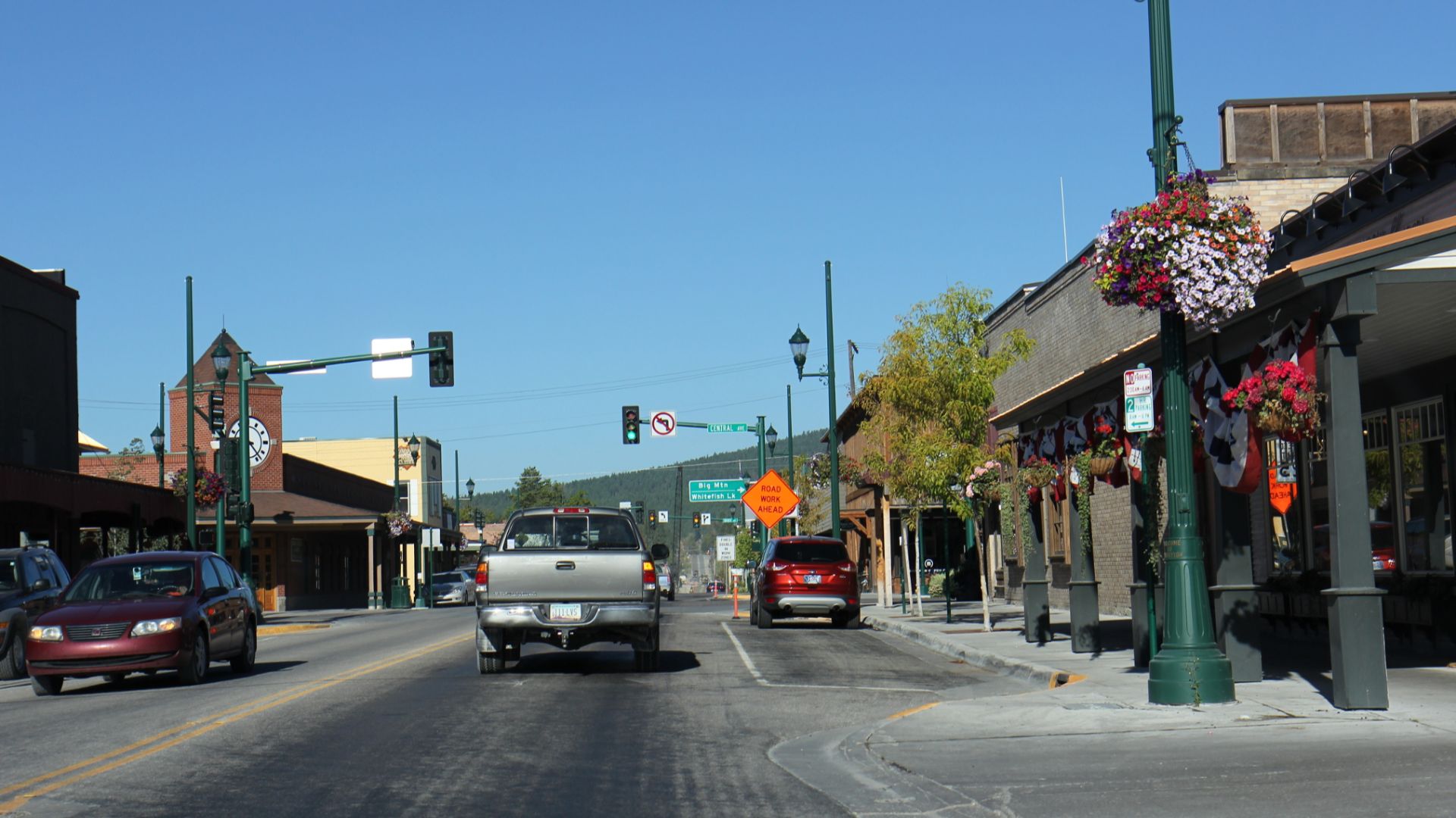 File:Whitefish Montana Downtown Looking North US93.jpg