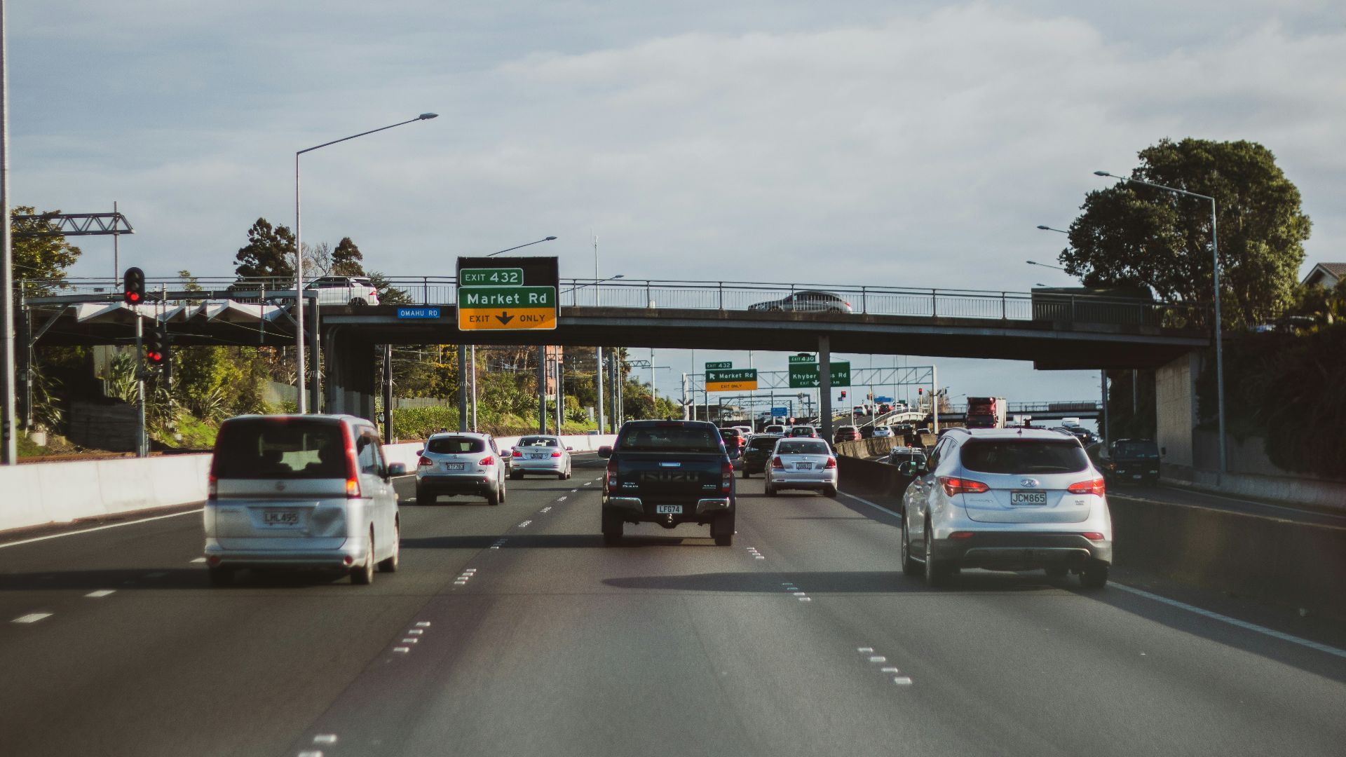cars on road during daytime