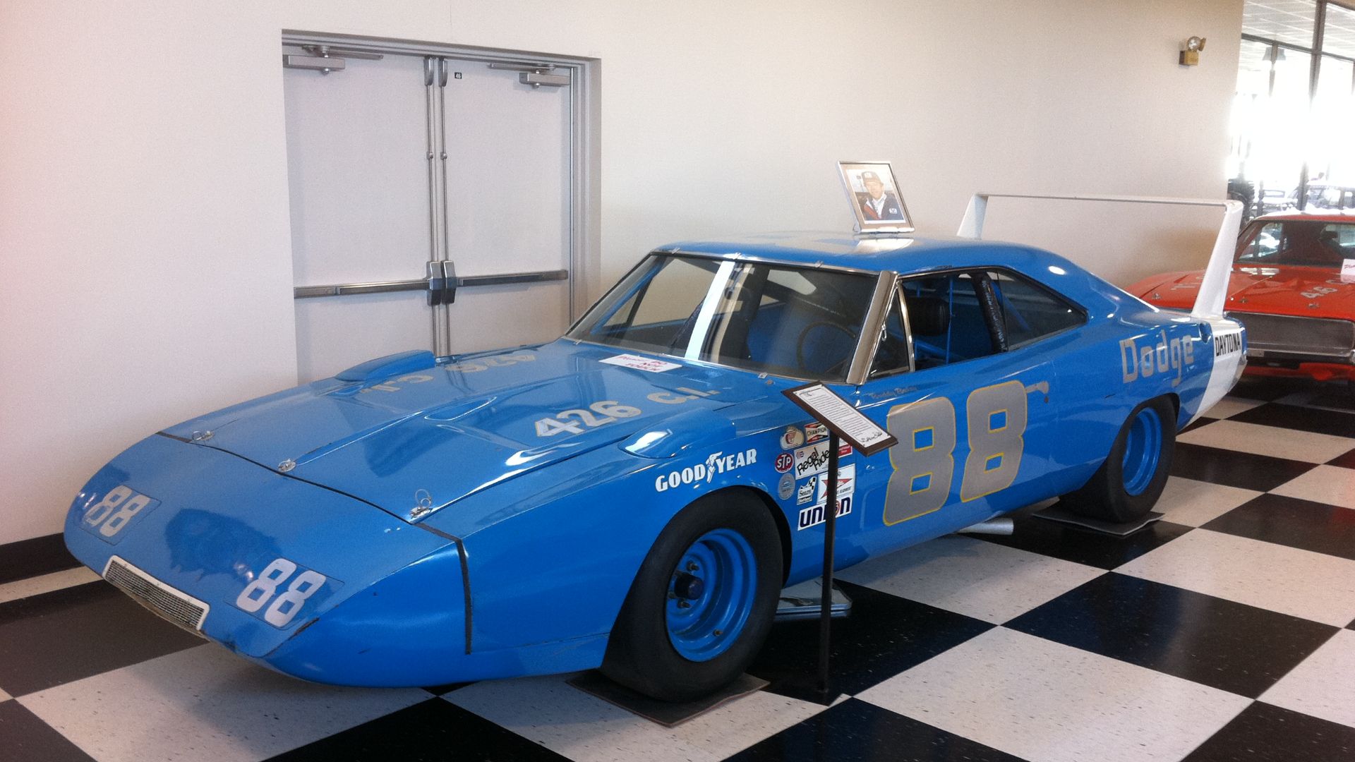 File:Buddy Baker 1969 Dodge Daytona International Motorsports Hall of Fame.jpg