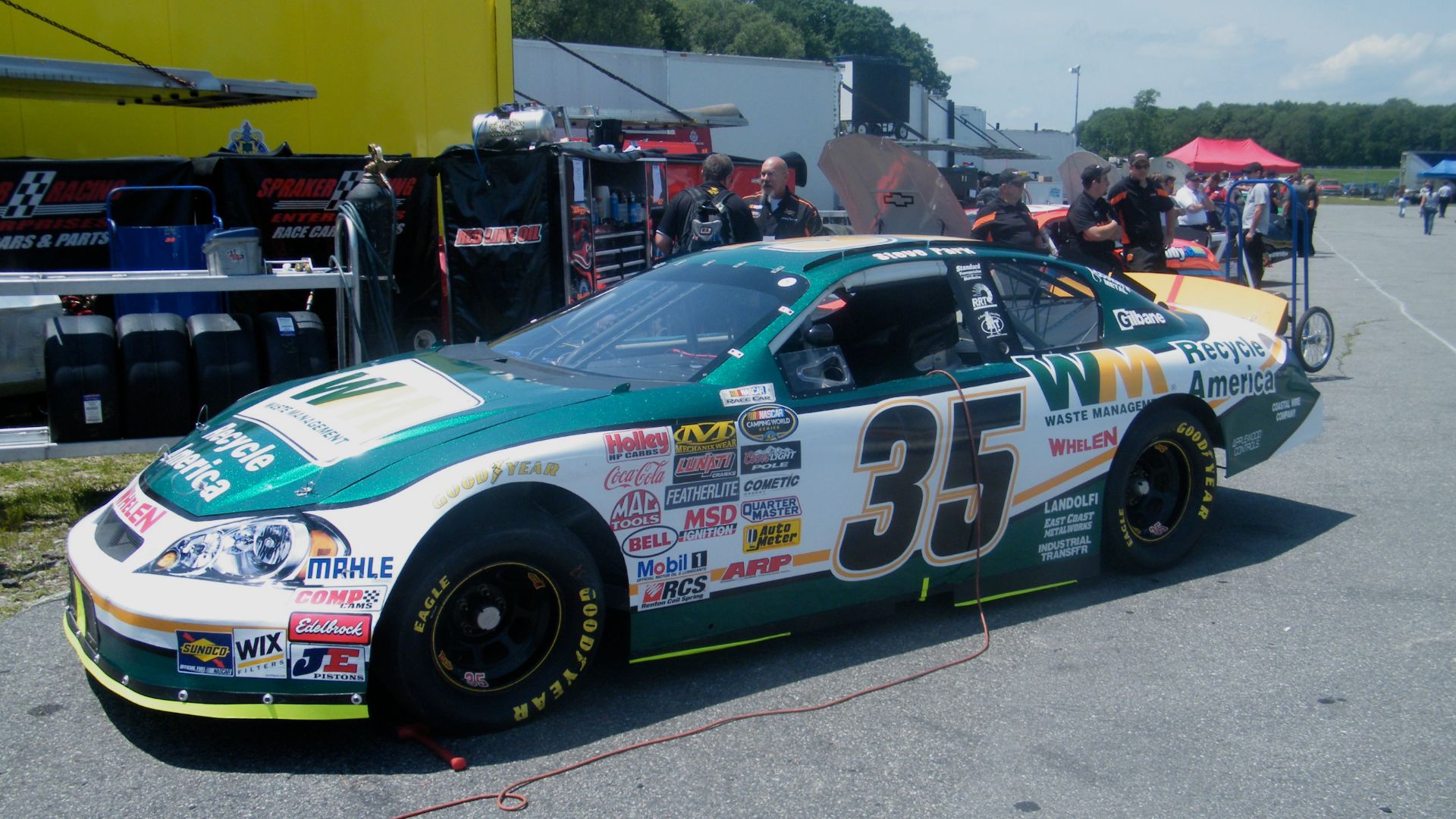 File:Steve Park NDS Racing Chevrolet Thompson 2009.jpg