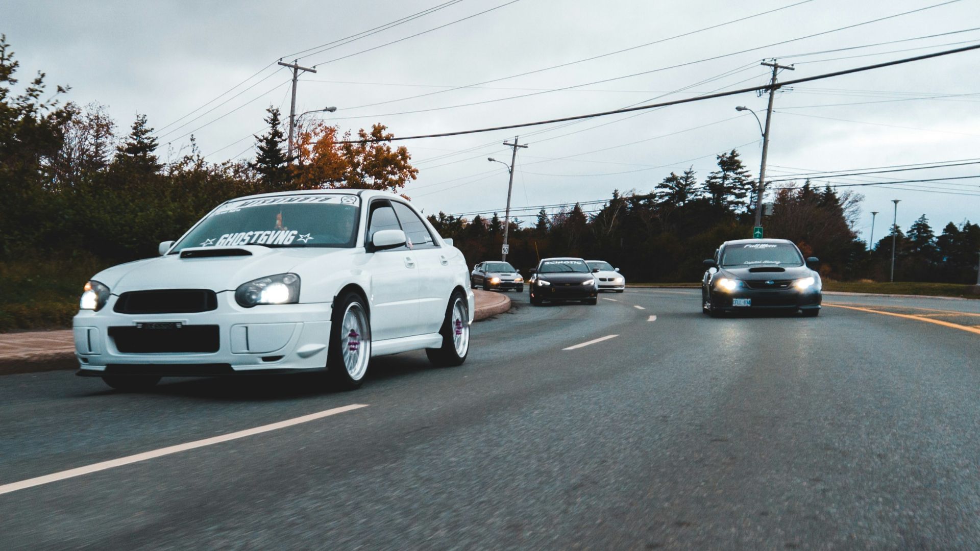 vehicles on the road during daytime