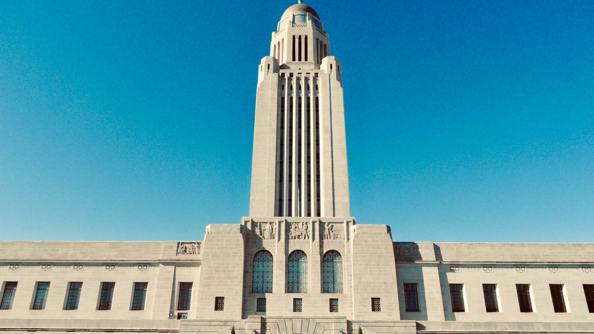 white concrete building