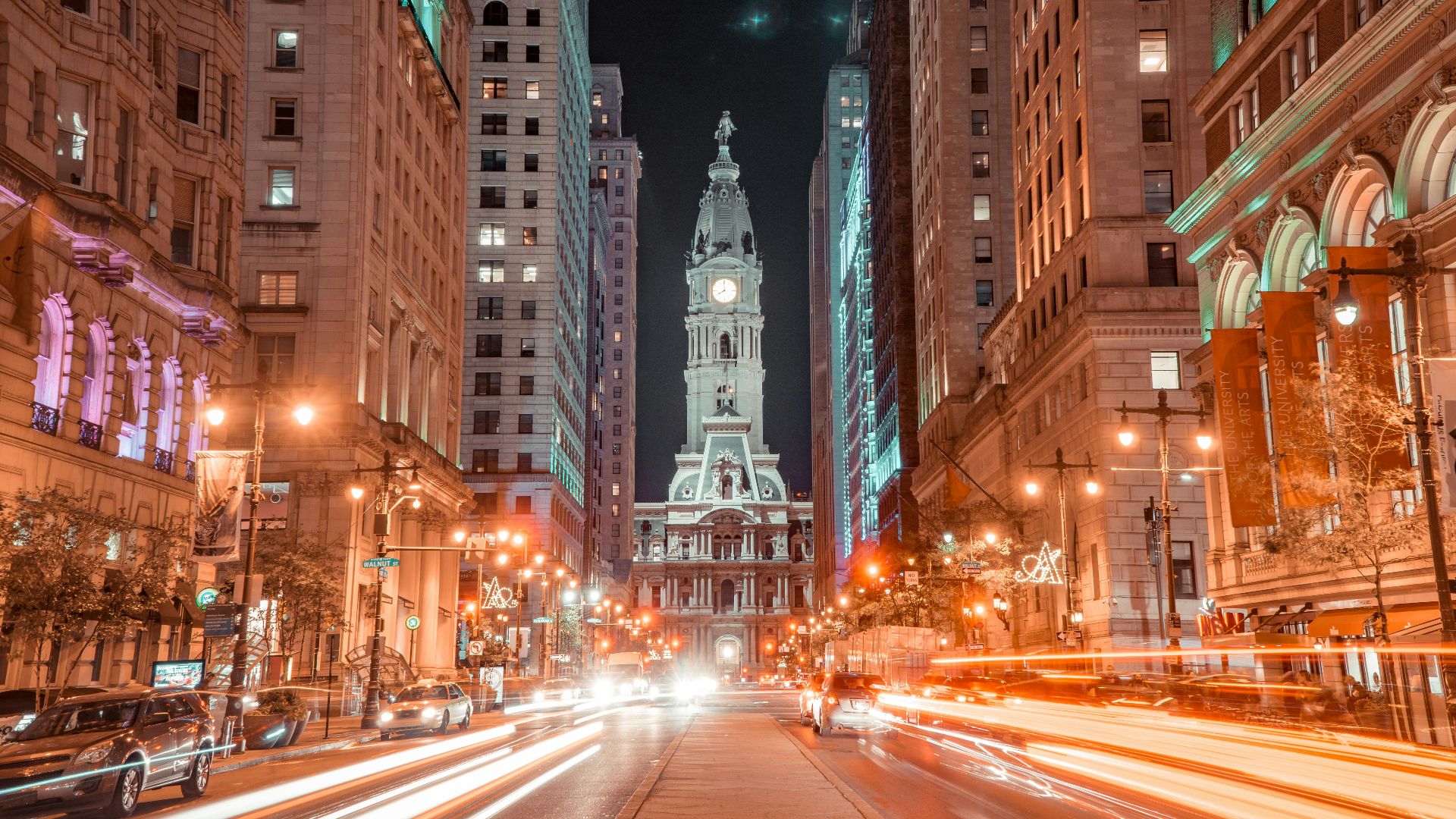 timelapse photography of city