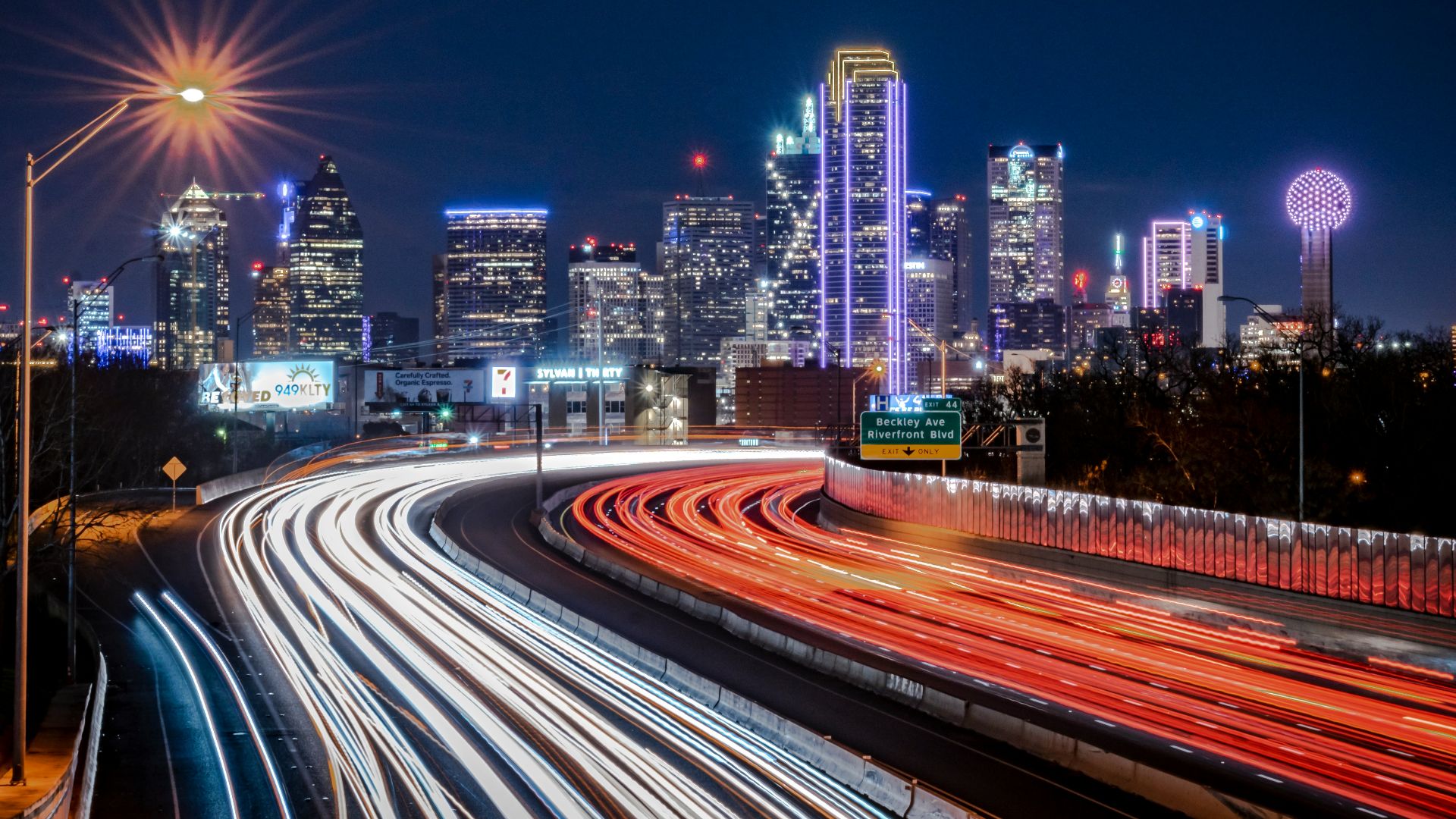 time lapse photography of city during night time