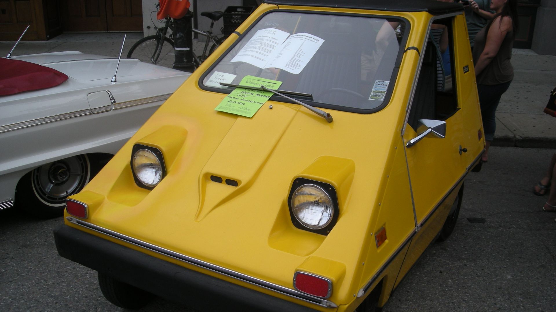 File:2014 Rolling Sculpture Car Show 85 (1975 Sebring Vanguard Citicar).jpg
