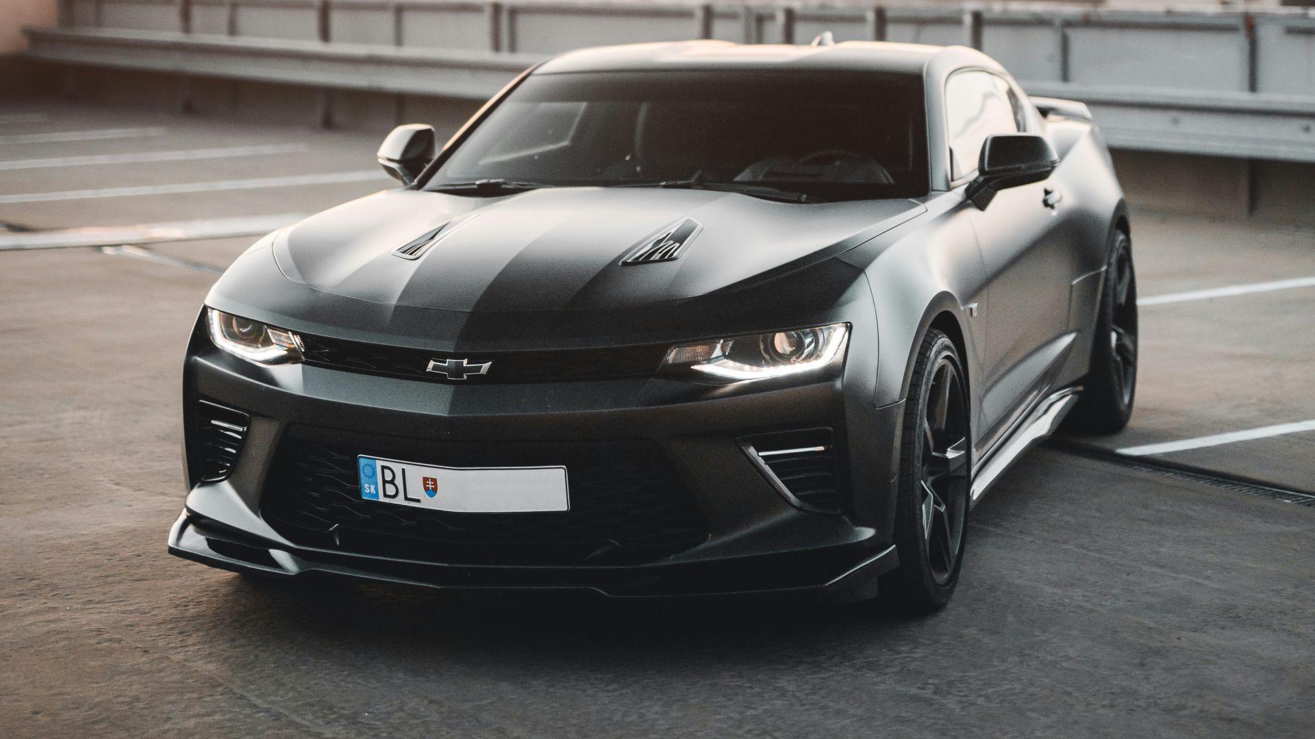 black coupe