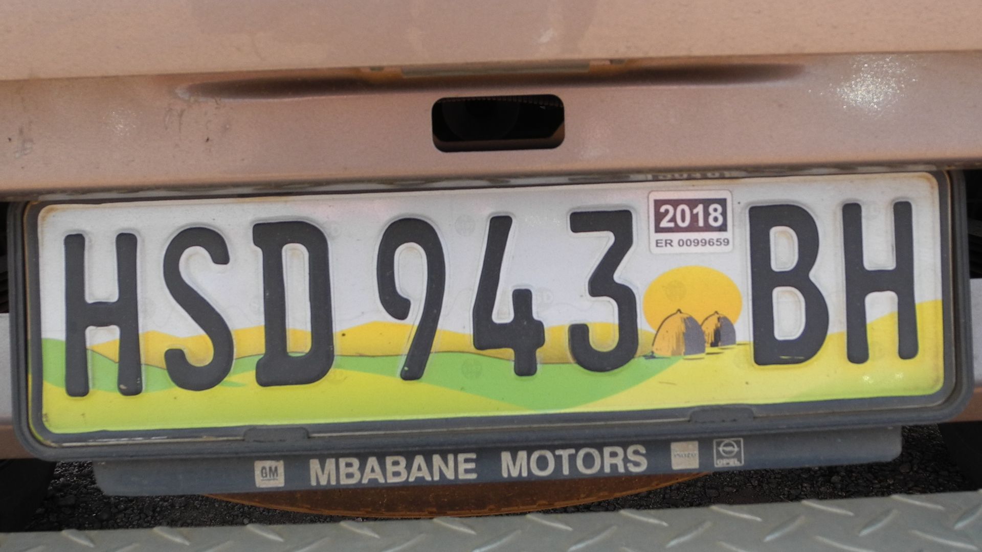 File:License plates of Swaziland 5673.jpg