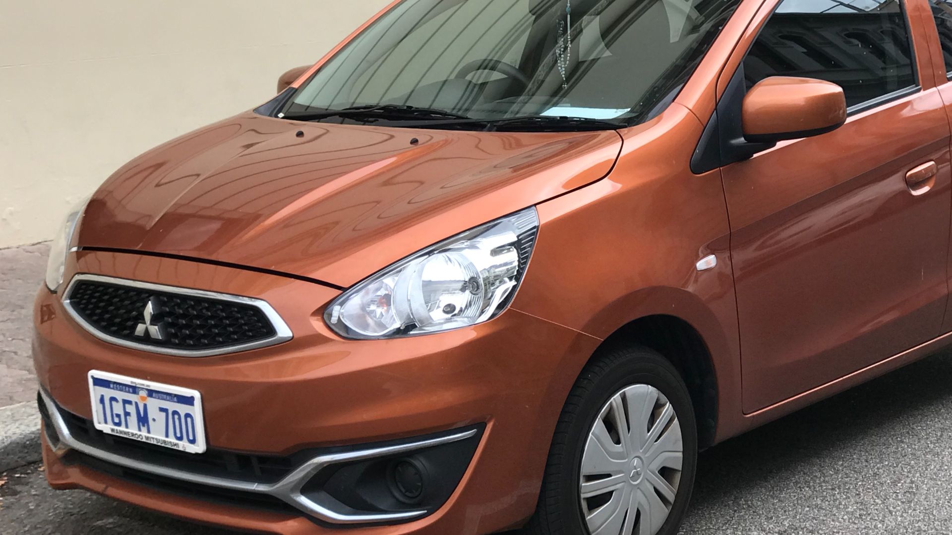 File:2017 Mitsubishi Mirage (LA MY17) ES hatchback (2018-04-24) 01.jpg