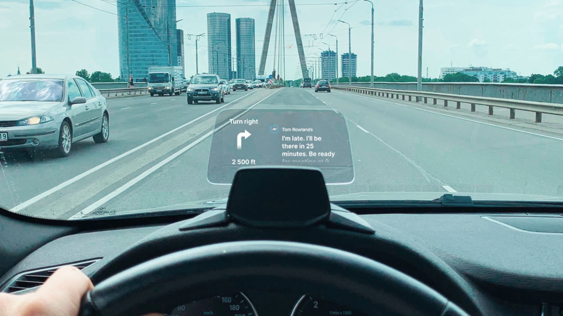 File:HUDWAY Drive on BMW dashboard.jpg
