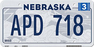 Nebraska License Plate 2023 Design