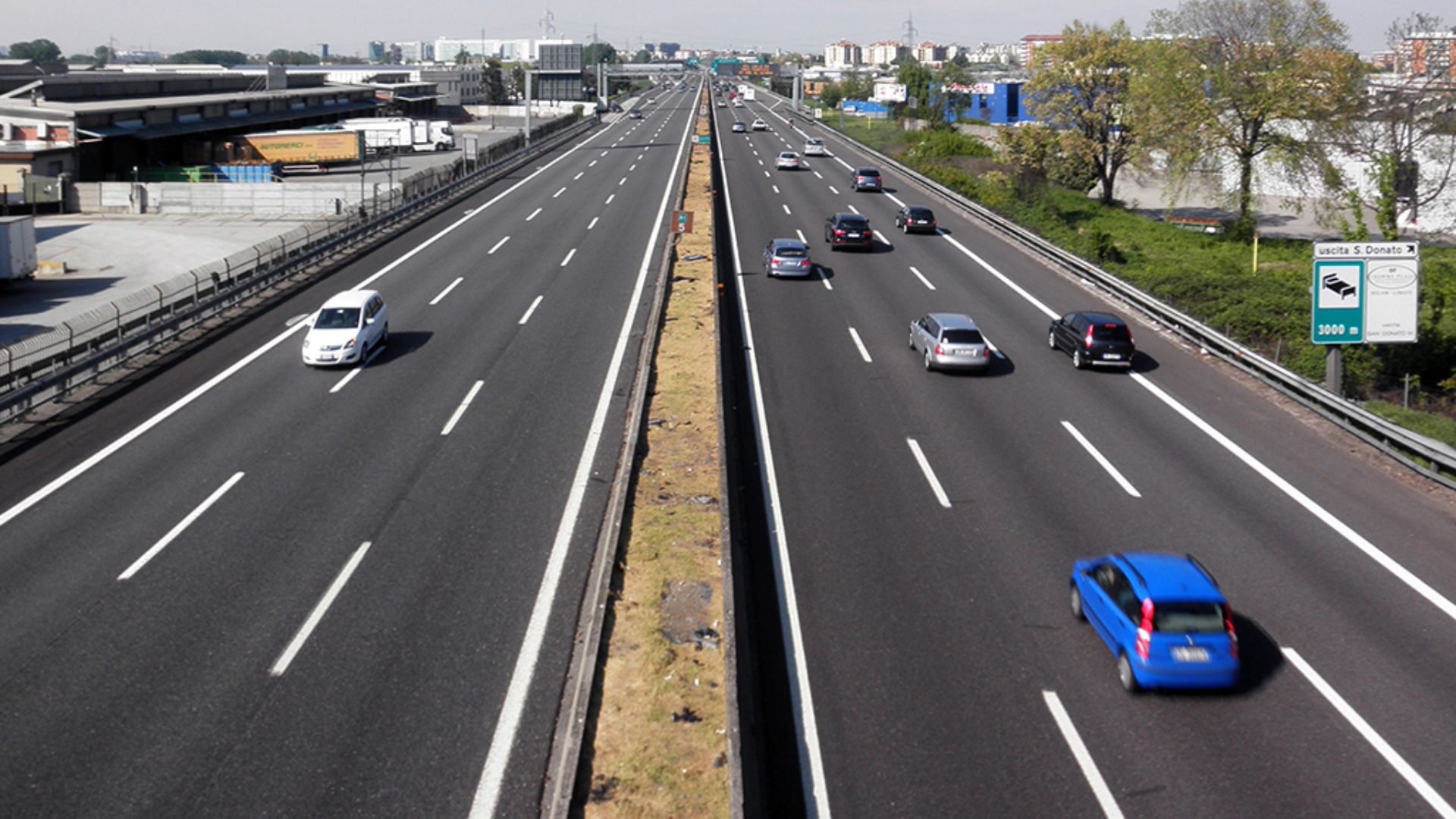 File:San Giuliano Milanese - autostrada A1.JPG