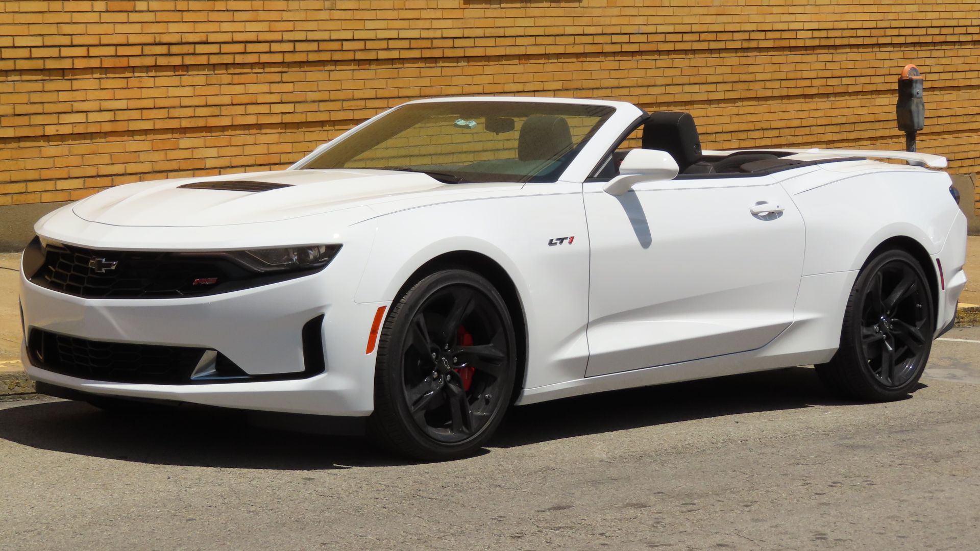 File:2024 Chevrolet Camaro LT1 convertible with RS package, front left, 06-08-2024.jpg