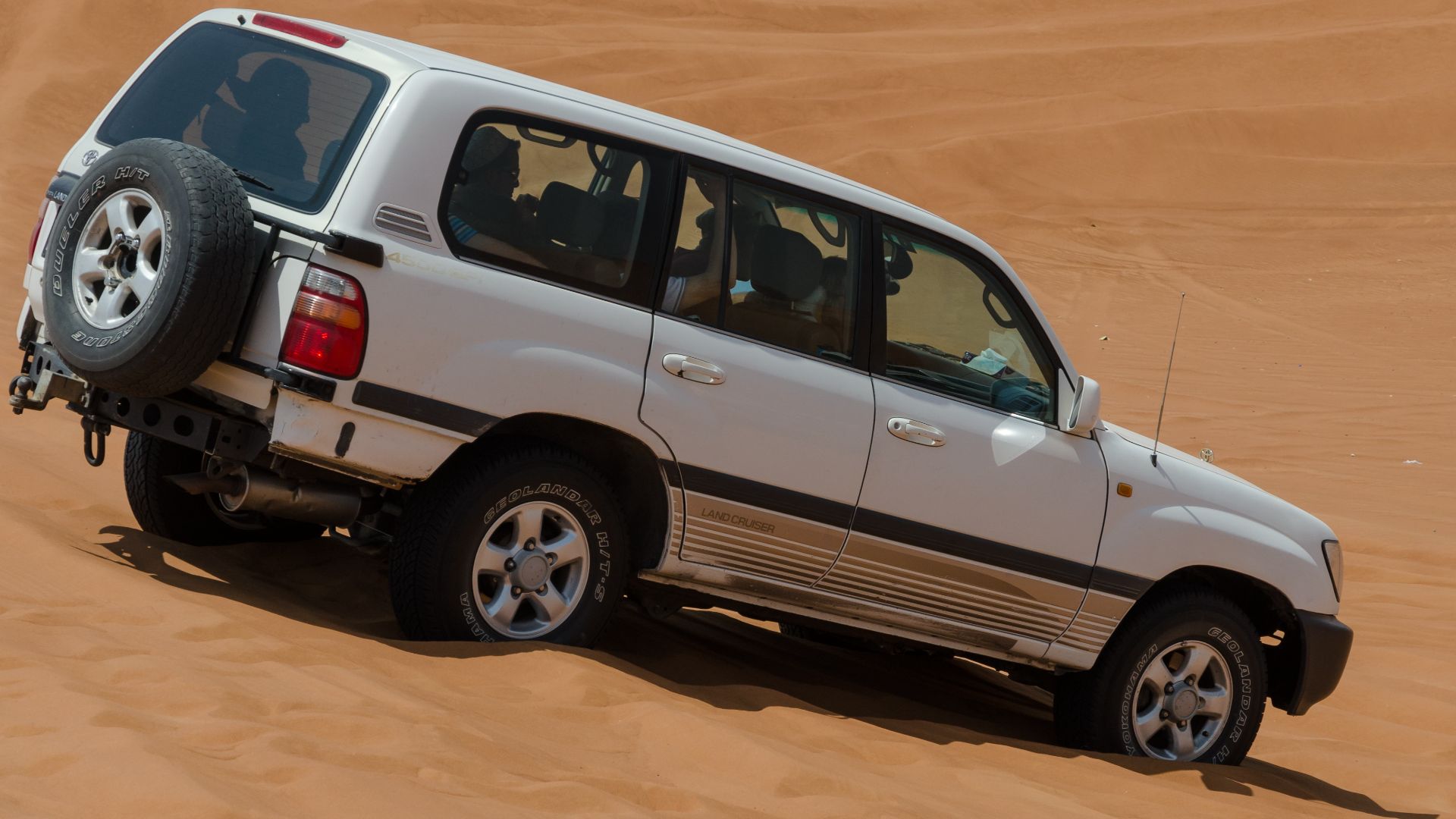 File:Toyota Land Cruiser in the Desert Side-Back View 20120409 1.jpg