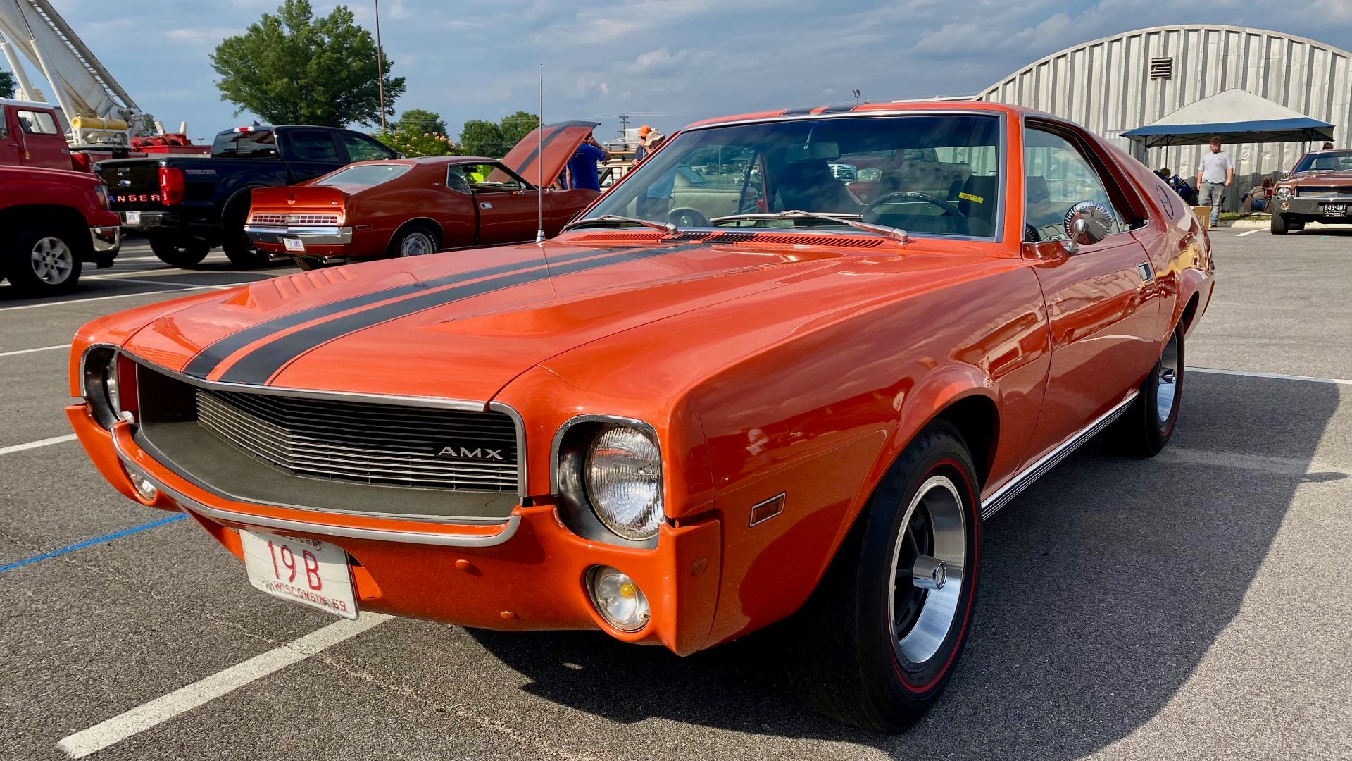 File:1969 AMC AMX Big Bad Orange at 2024 AMO show 2of9.jpg