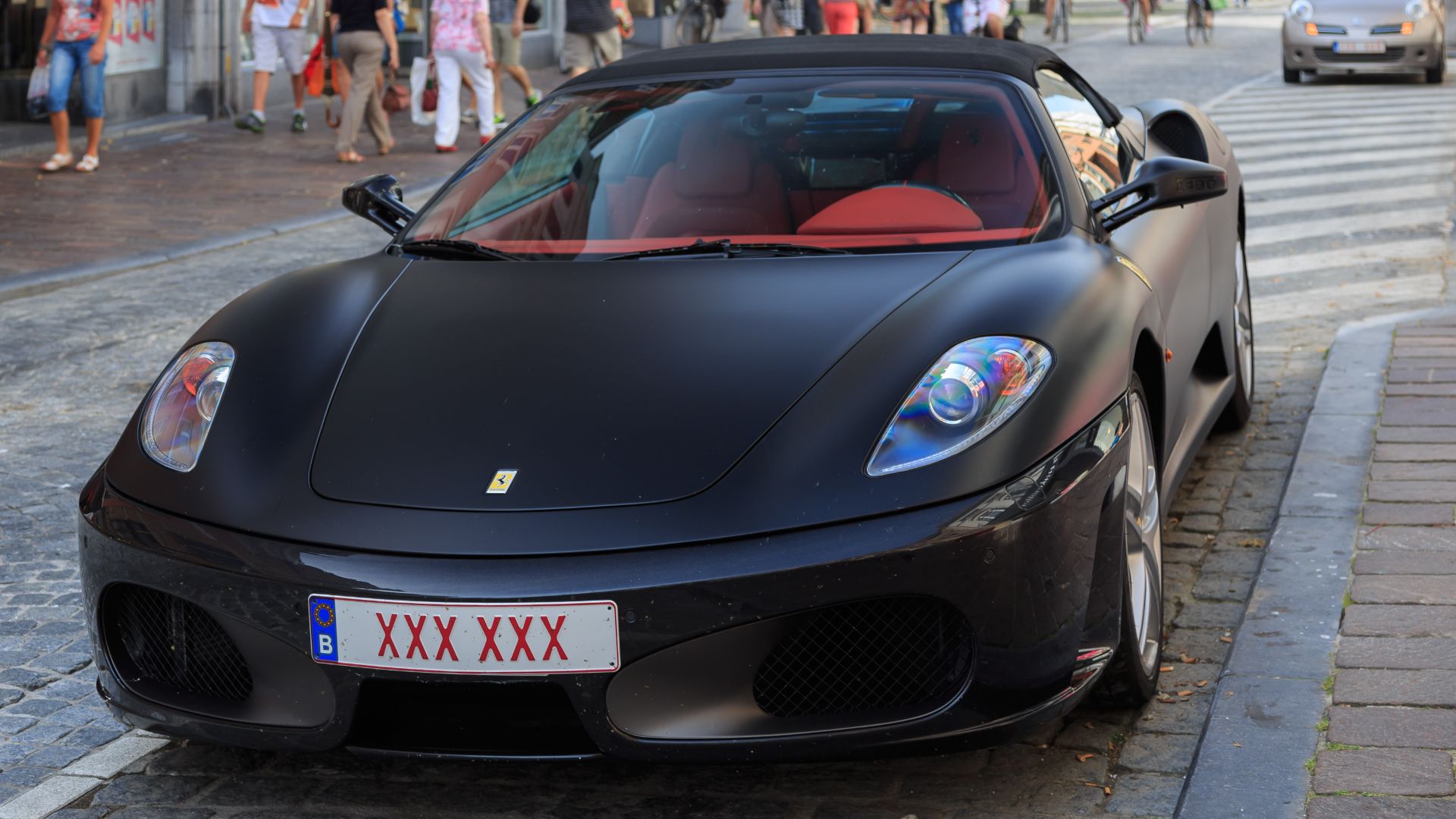 File:Bruges Belgium Ferrari-with-special-car-plate-XXXXXX-01.jpg