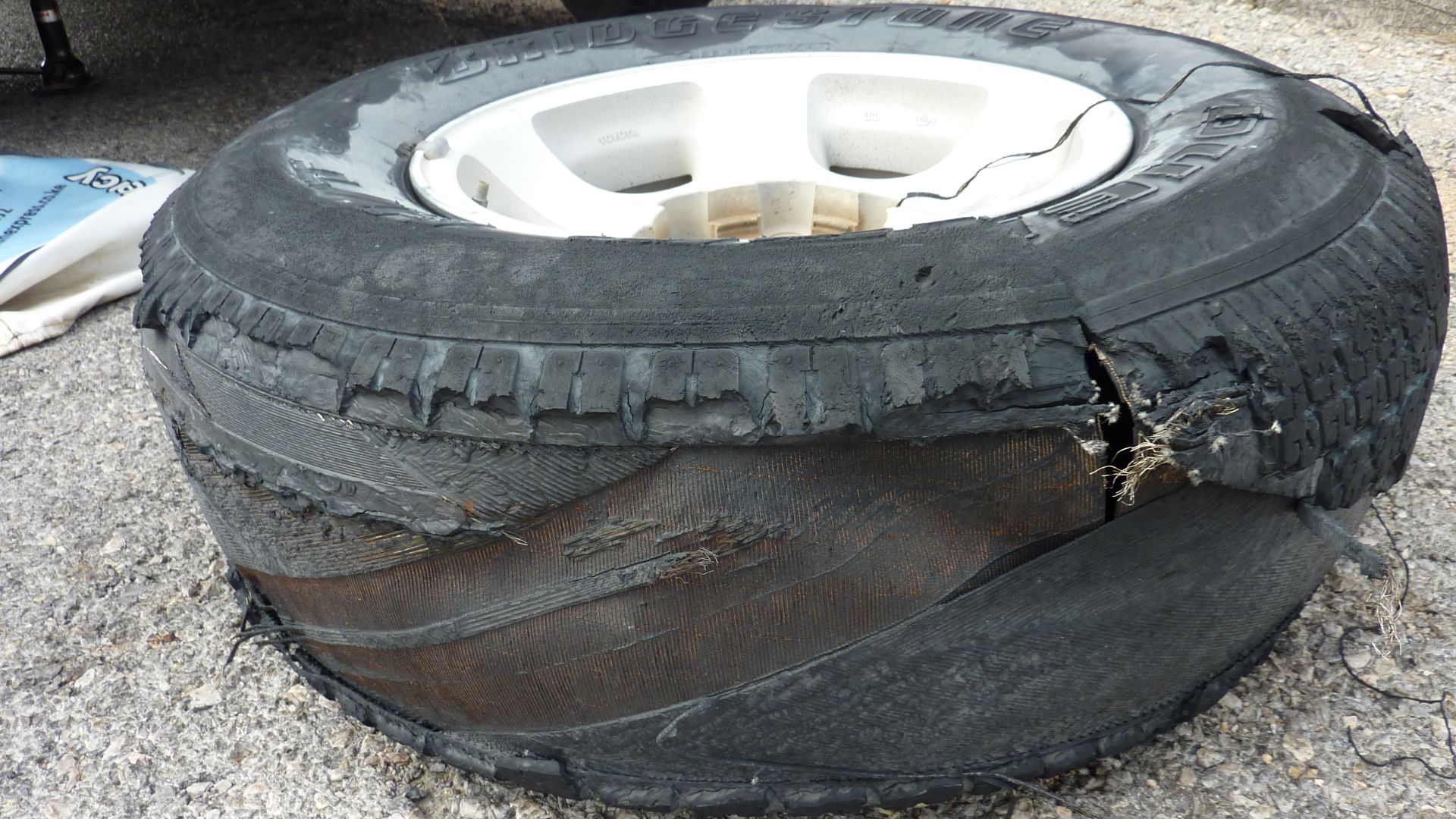 File:Our blown out tire (5825750927).jpg