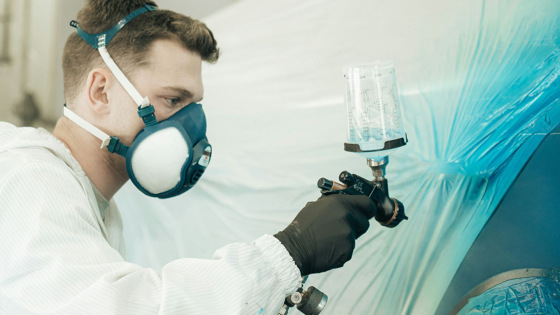 a doctor looking at a patient