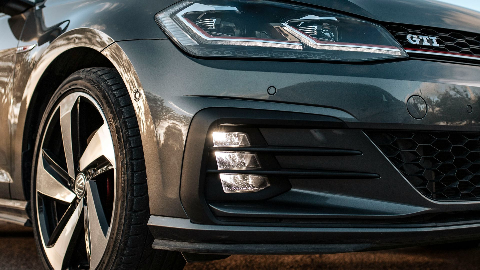 a car parked on the side of the road