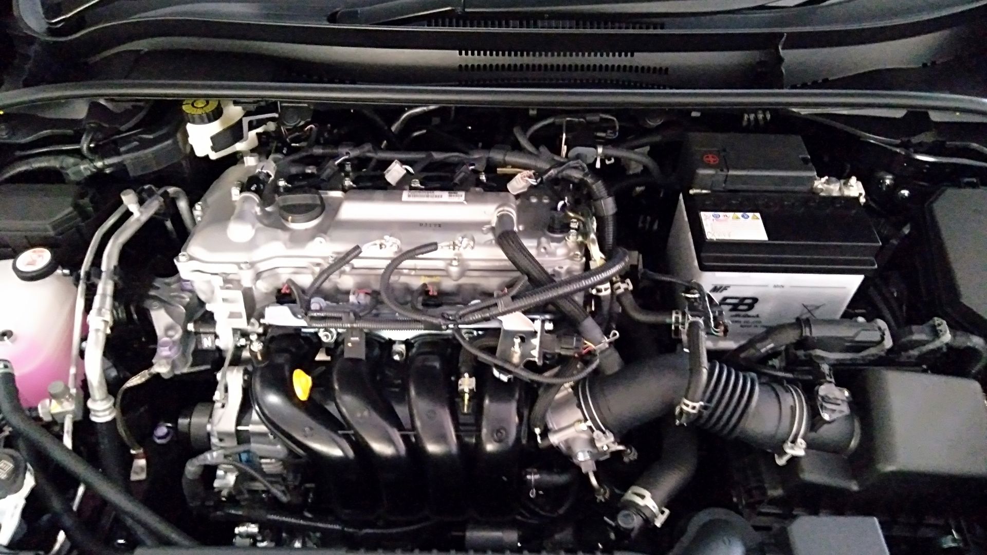 File:2020 Toyota Corolla Altis 1.6 engine view in Brunei.jpg