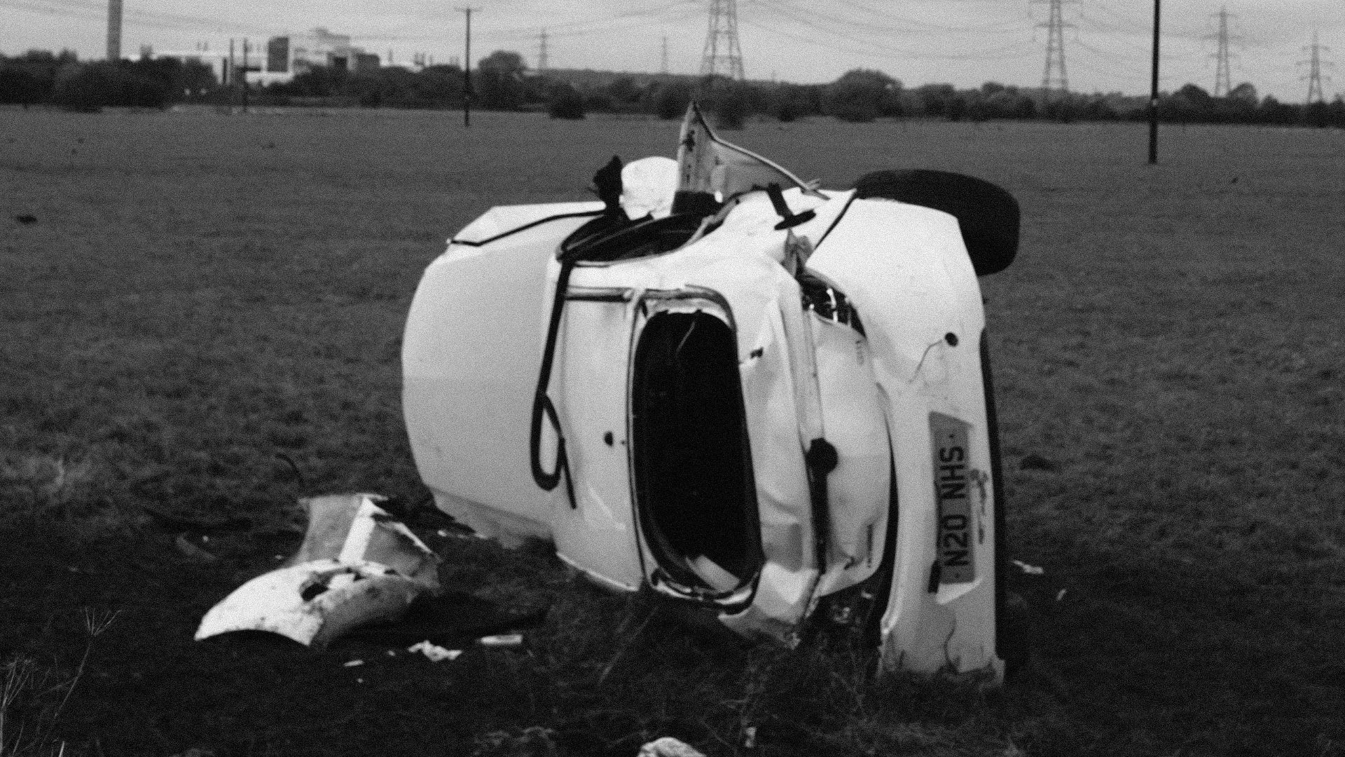 grayscale photo of horse on grass field