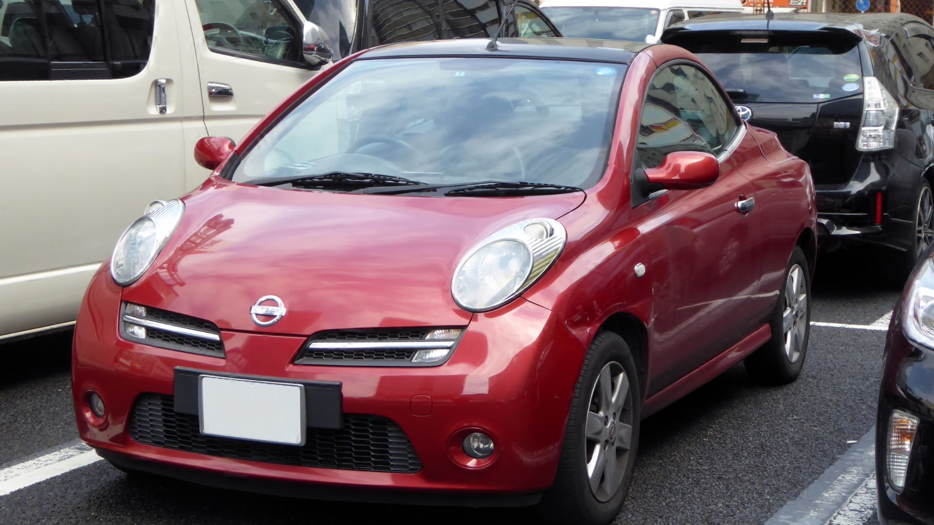File:Nissan MICRA C+C (K12) front.JPG