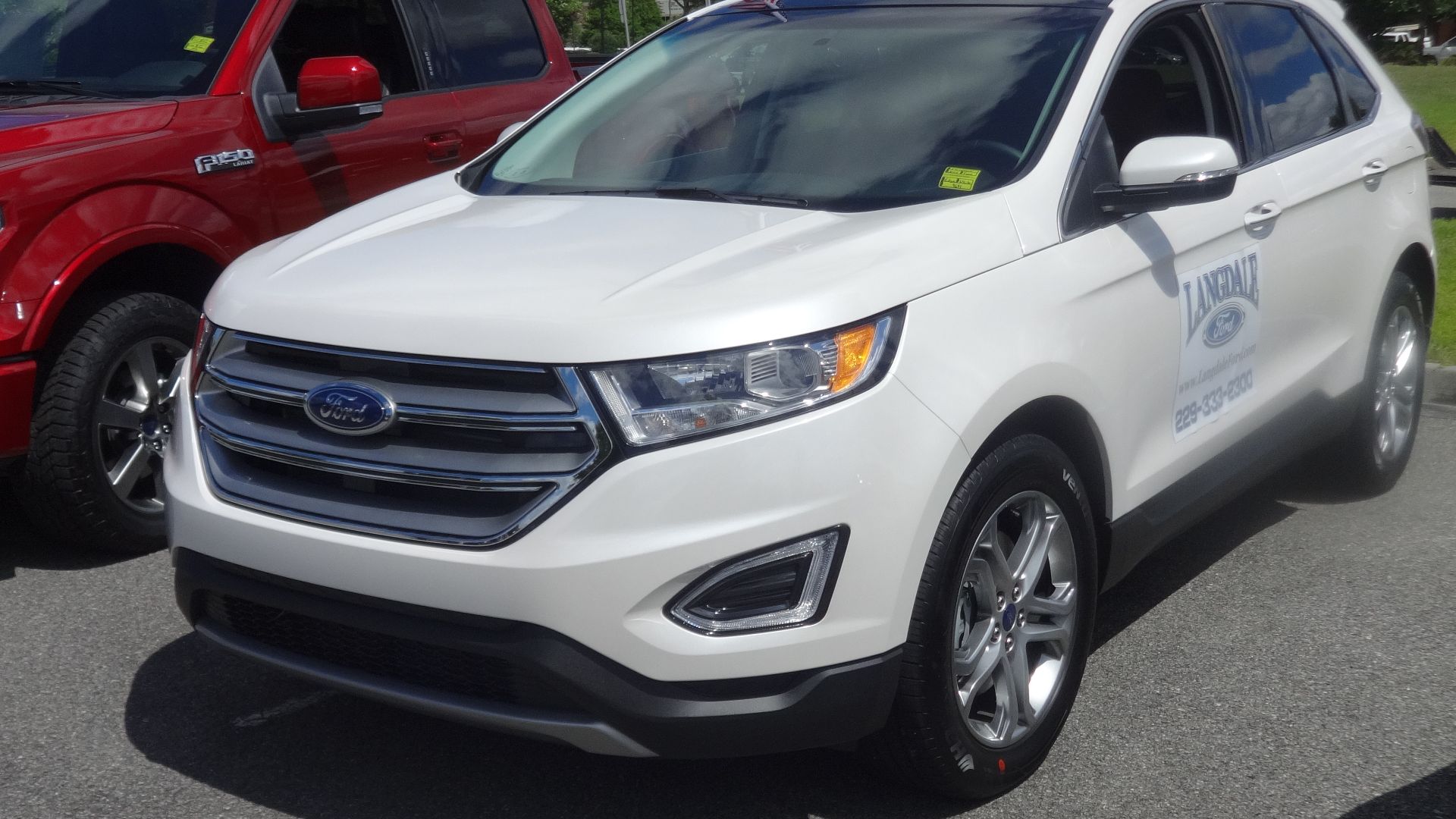 File:2015 Ford Edge Titanium, 9th Annual Super Cruise-in Valdosta.JPG