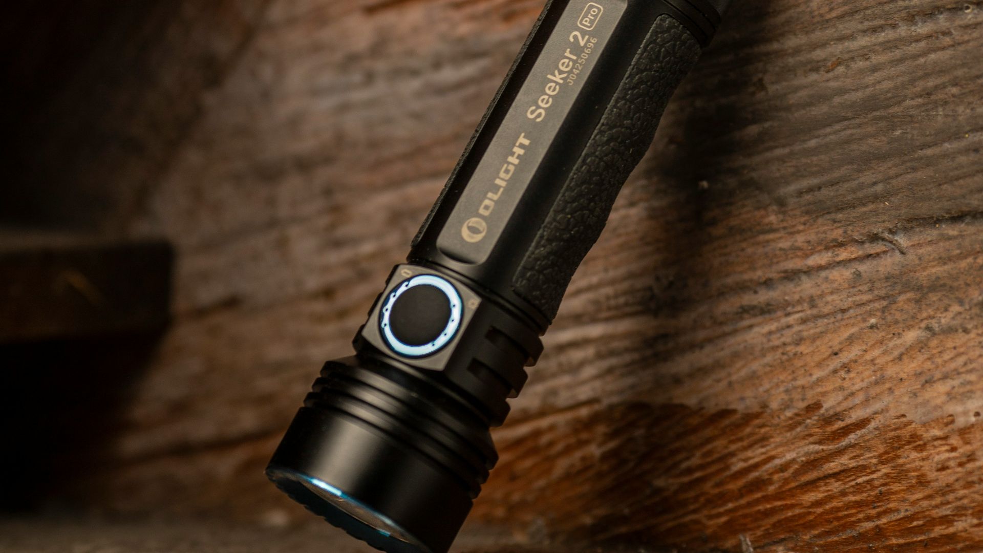 black flashlight